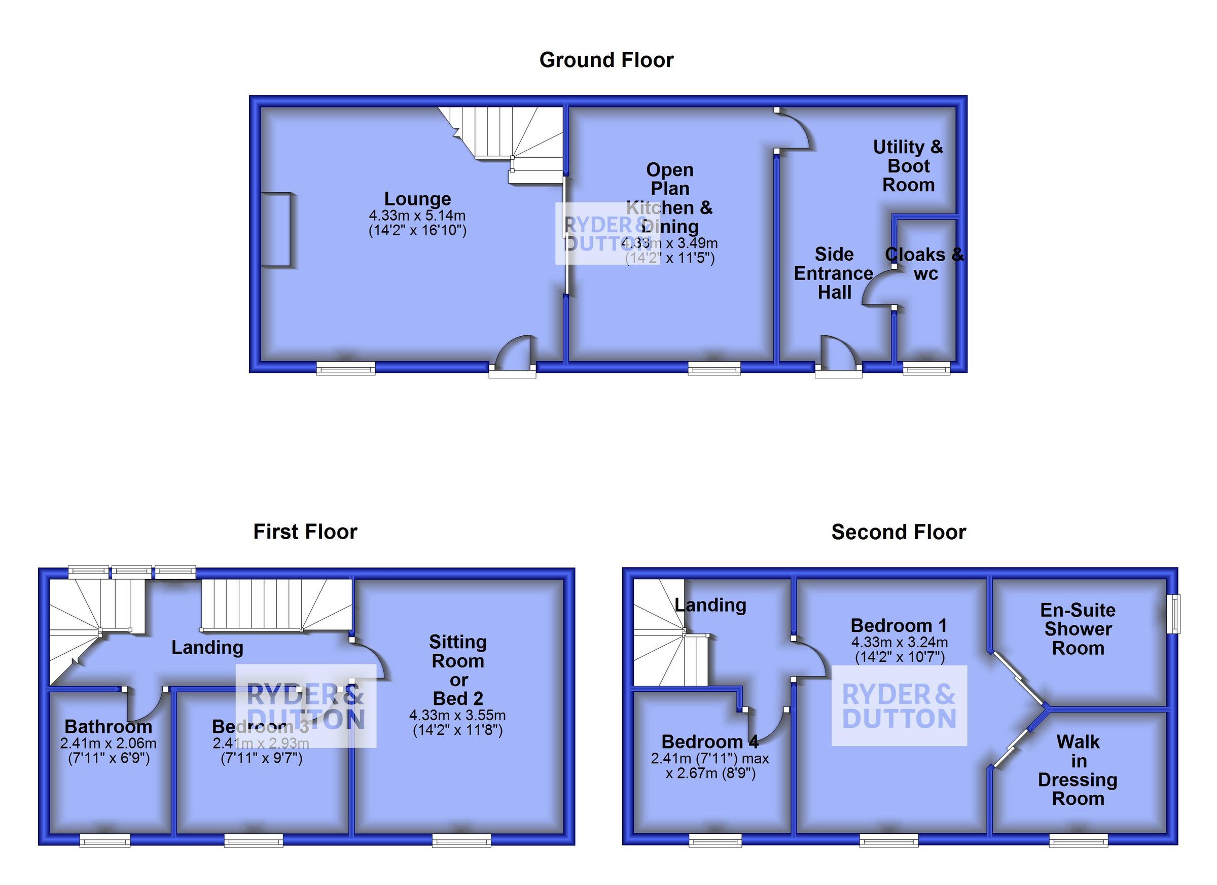 4 bed detached house for sale in Chew Valley Road, Greenfield