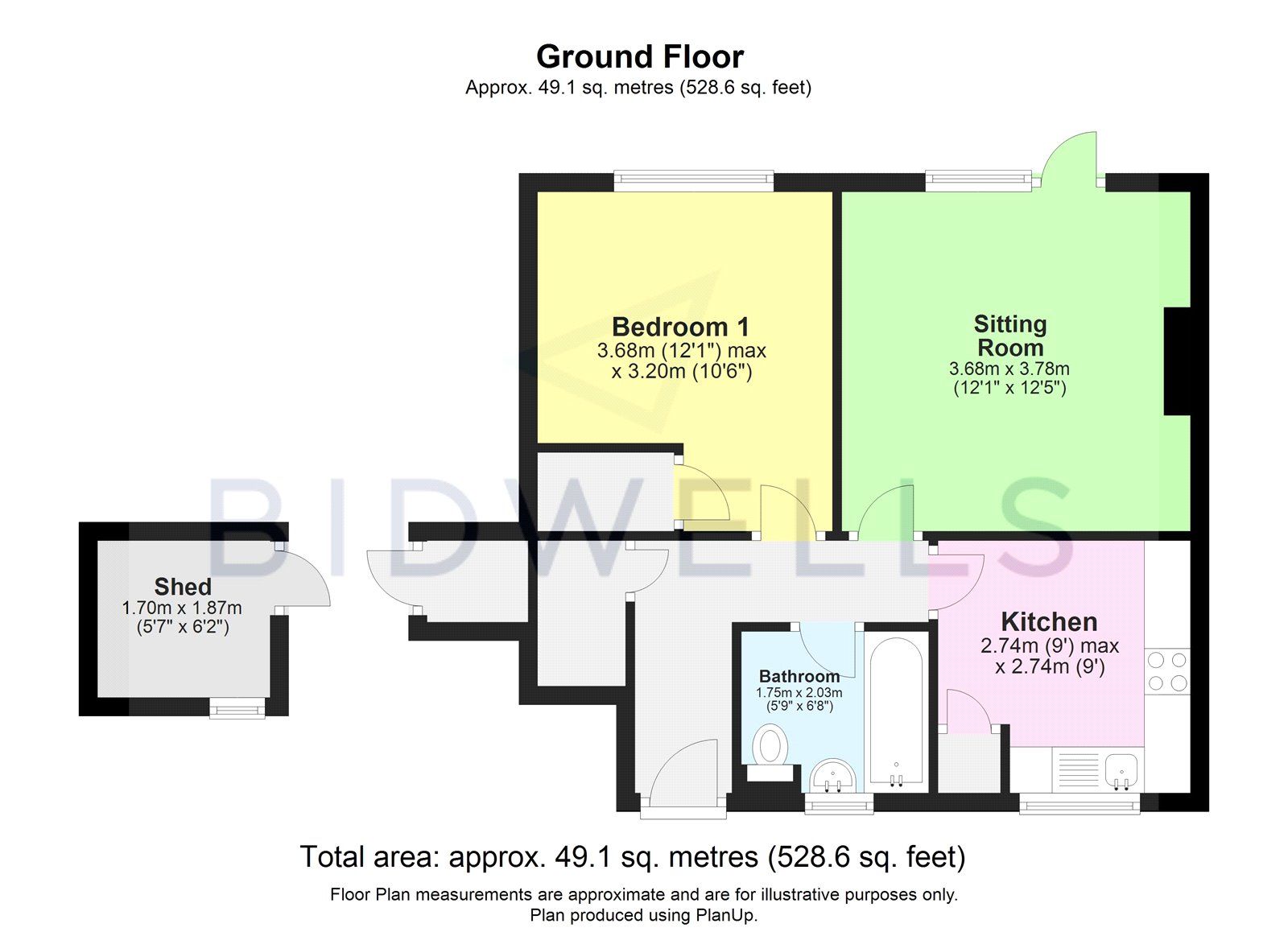 1 bed flat for sale in Whitehill Road, Cambridge, Cambridgeshire CB5