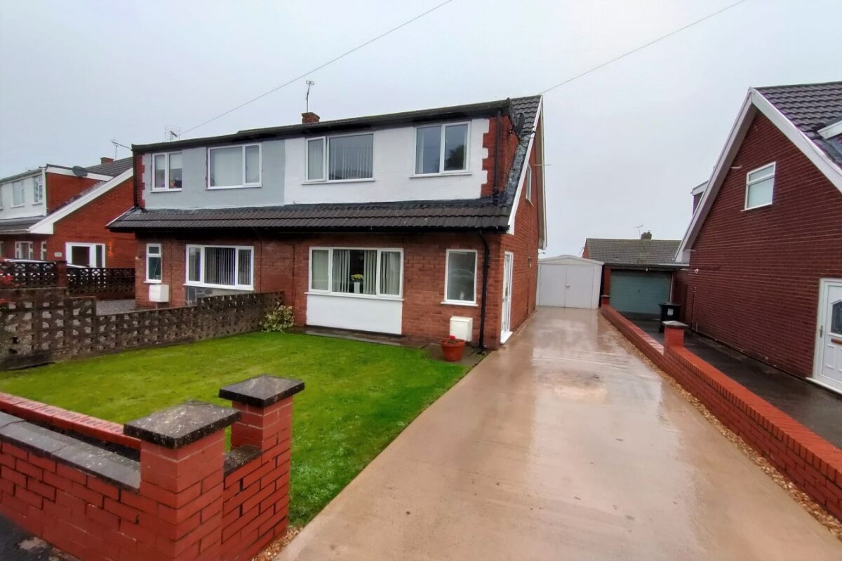 3 bed semidetached house for sale in Beech Street, Summerhill, Wrexham