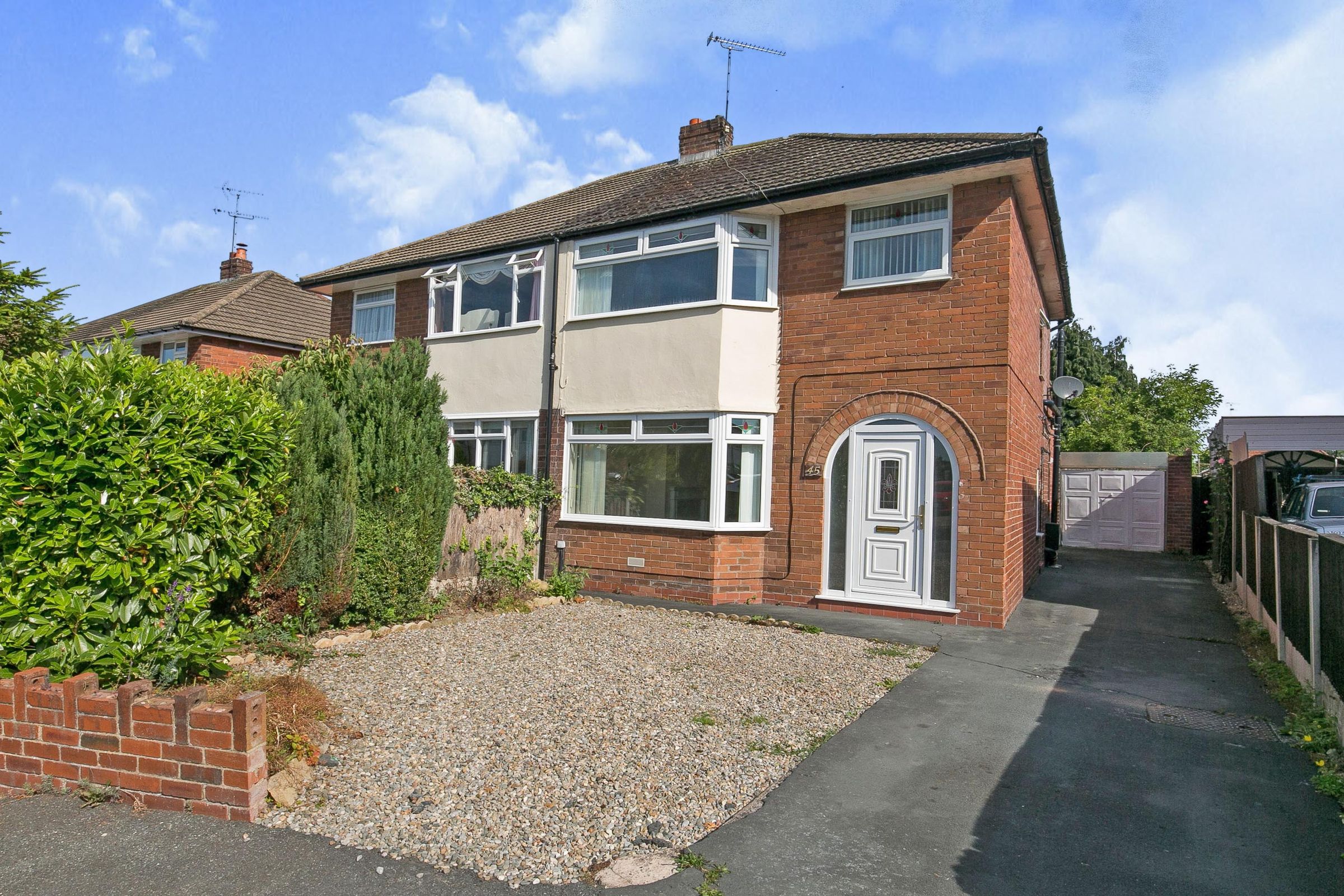 3 bed semidetached house for sale in Lache Hall Crescent, Chester CH4