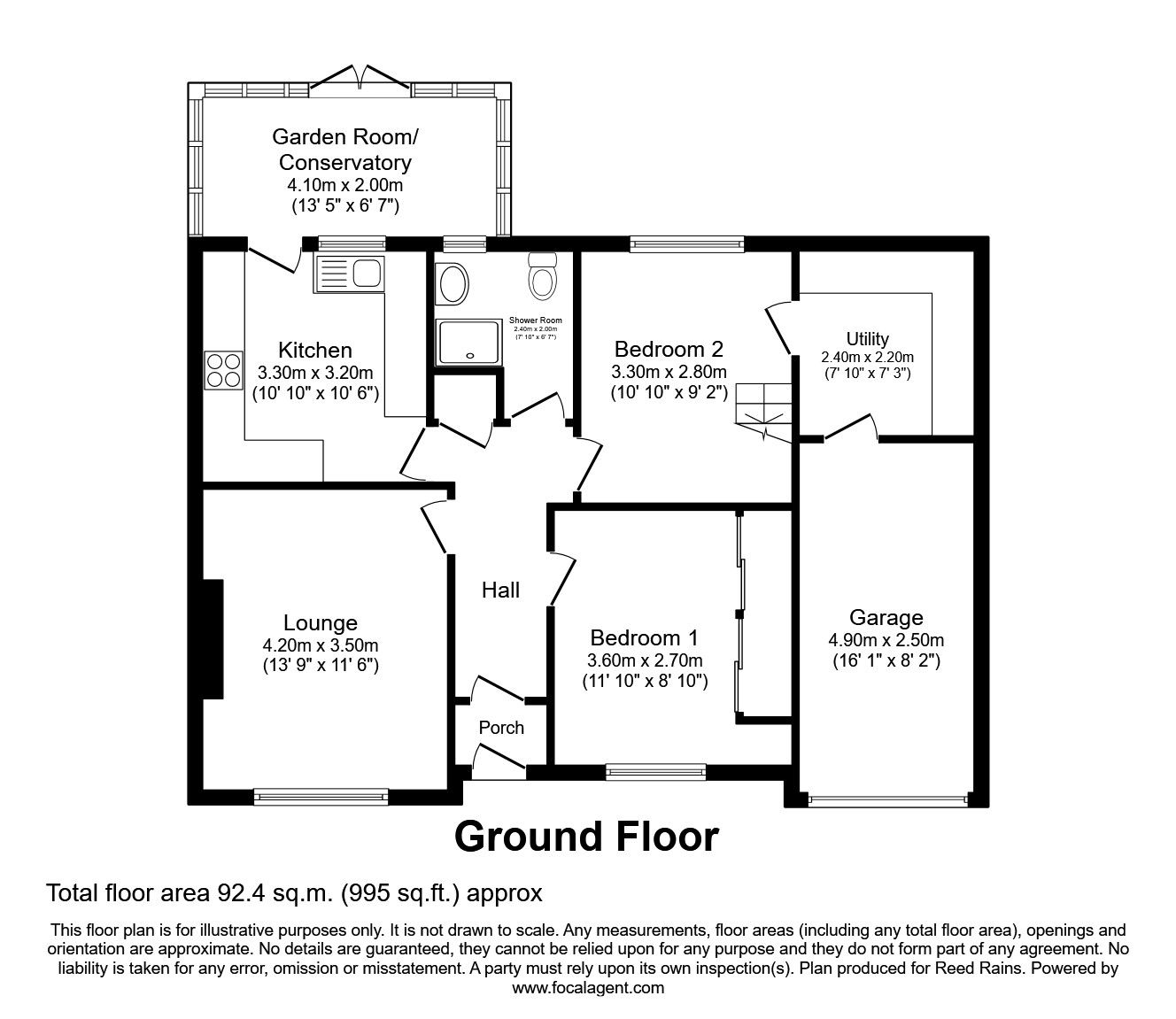 2 bed bungalow for sale in Pleasant View, Bridgehill, Consett, Durham DH8 Zoopla