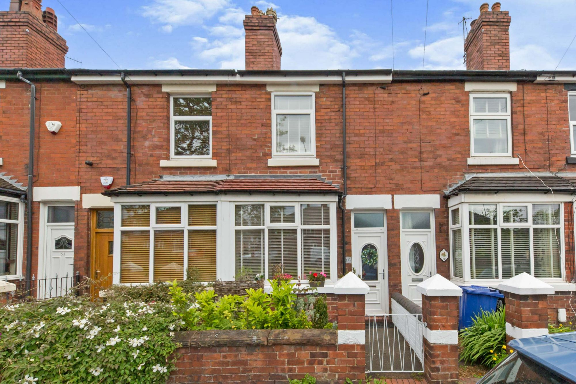 2 bed terraced house for sale in Basford Park Road, May Bank, Newcastle