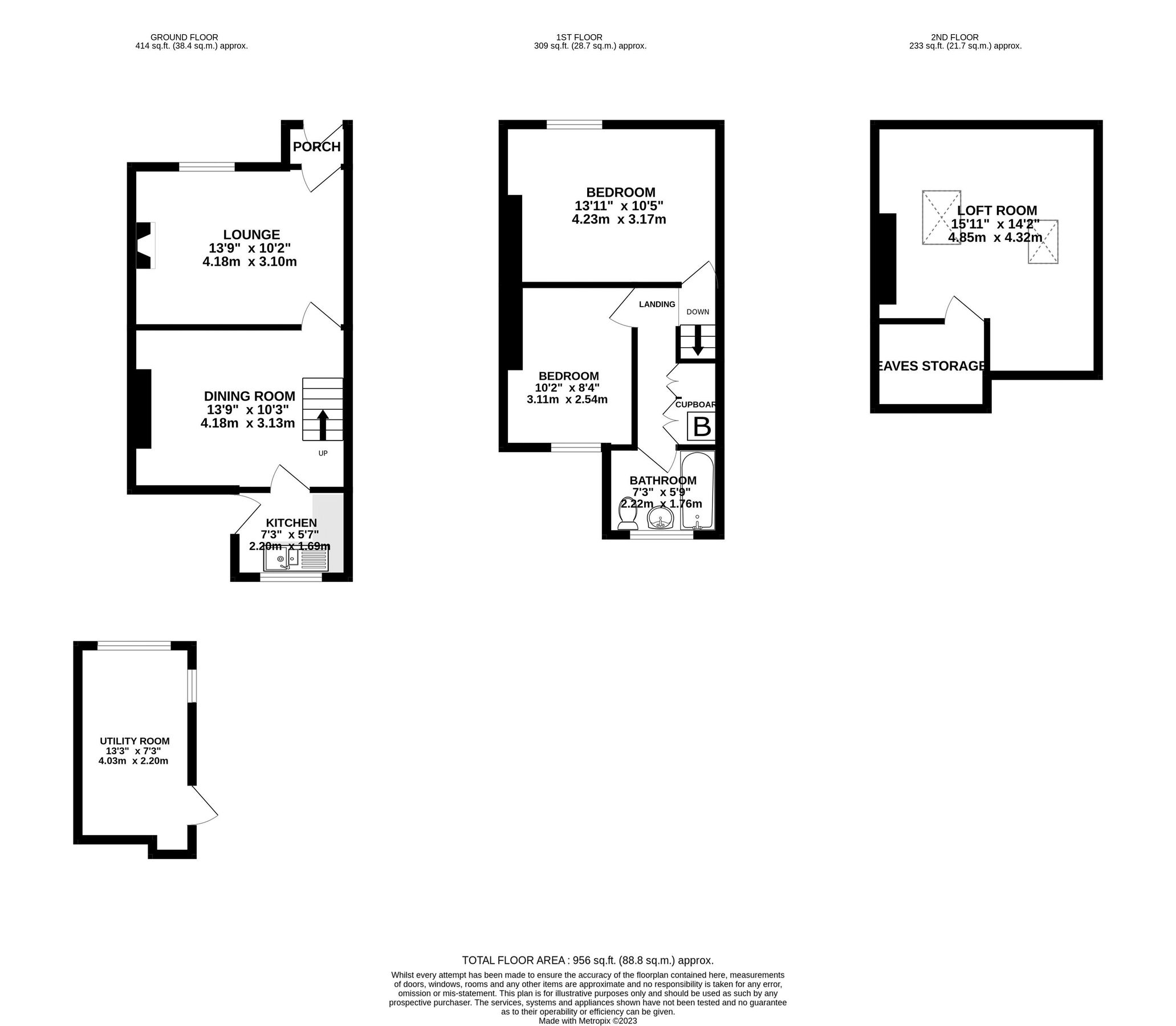 2 bed end terrace house for sale in Edgcumbe Terrace, St. Blazey Gate