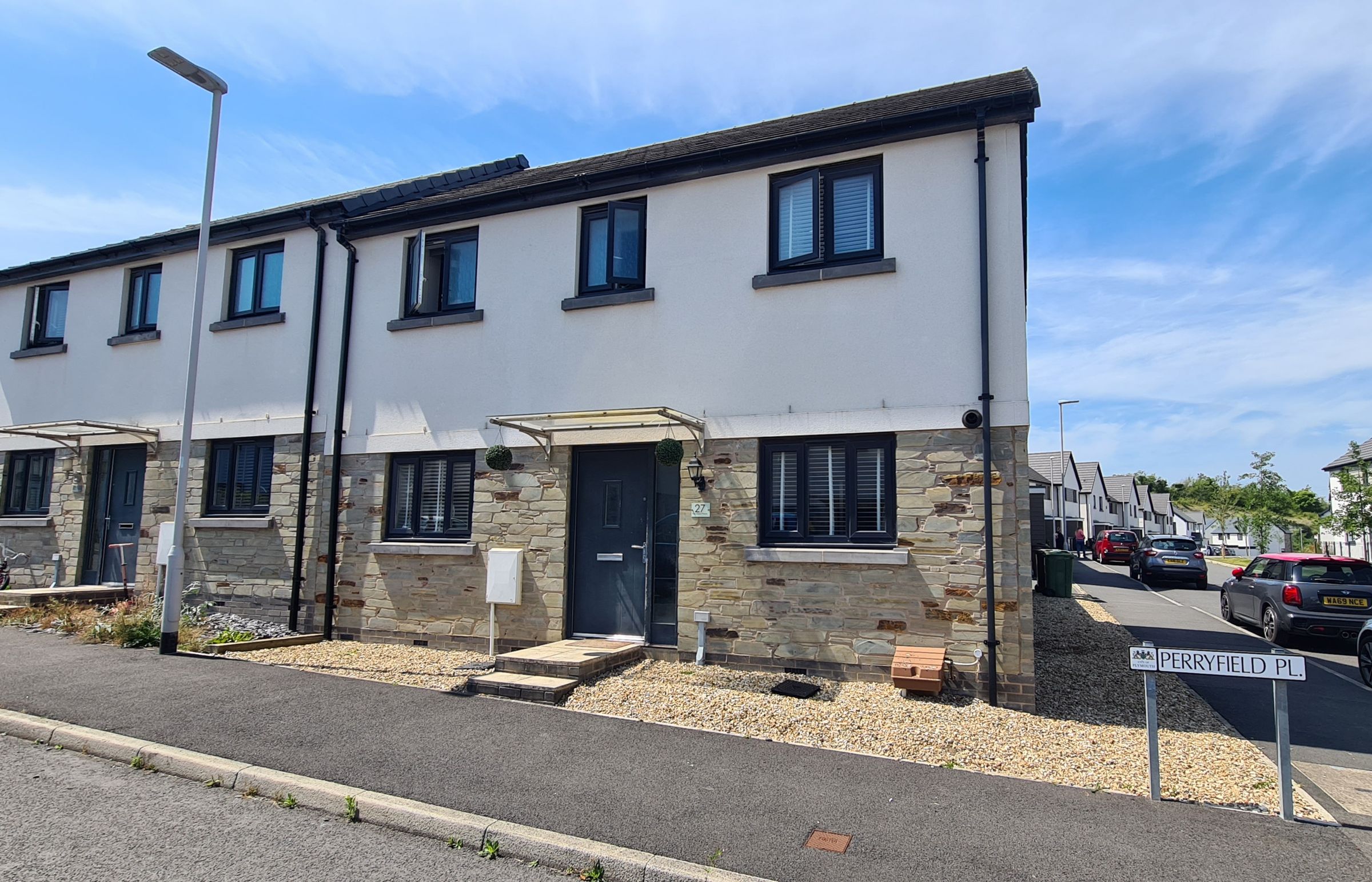 3 bed semidetached house for sale in Millway Place, Plymstock
