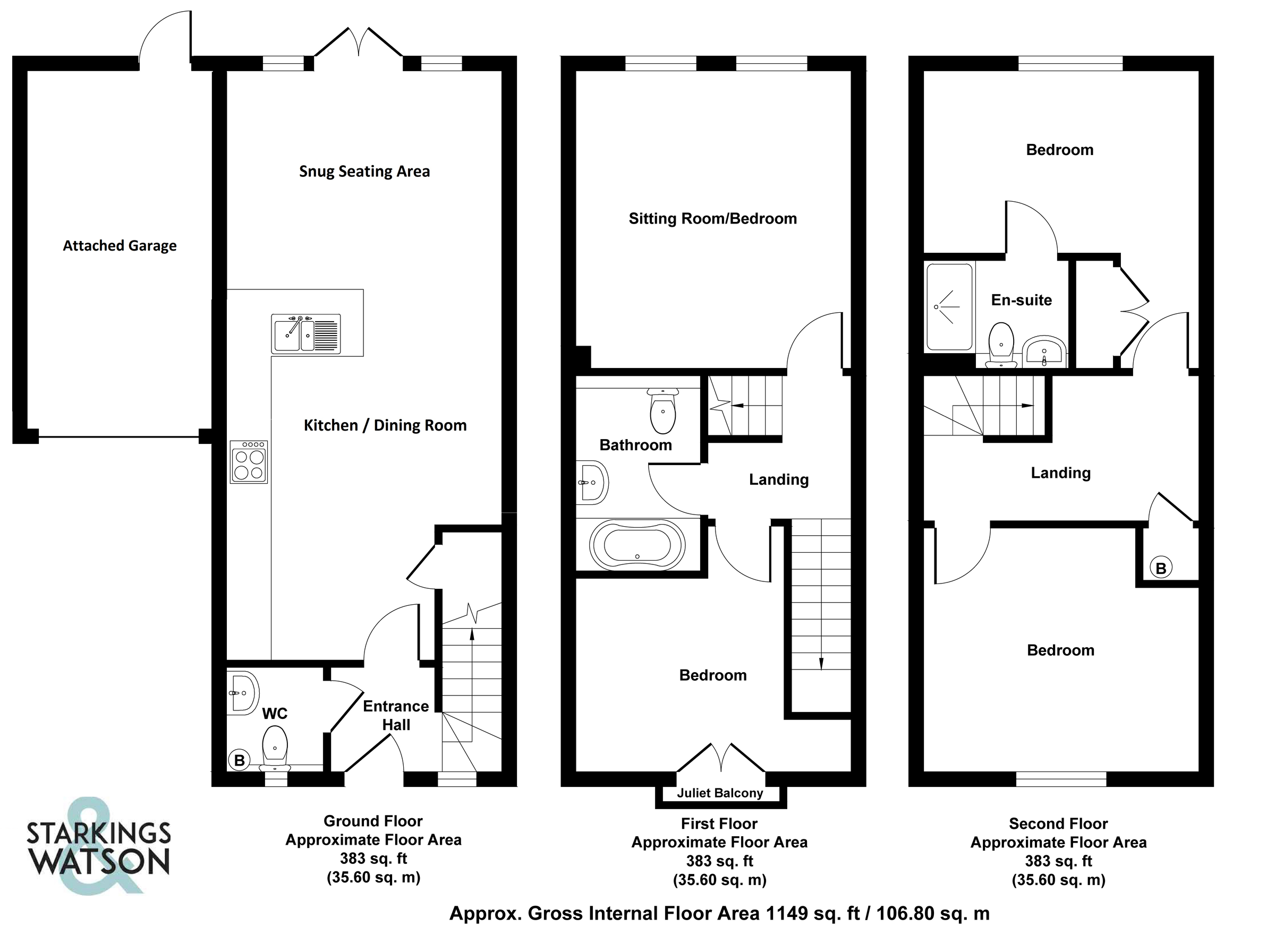 4 bed town house for sale in The Crescent, Taverham Road, Drayton