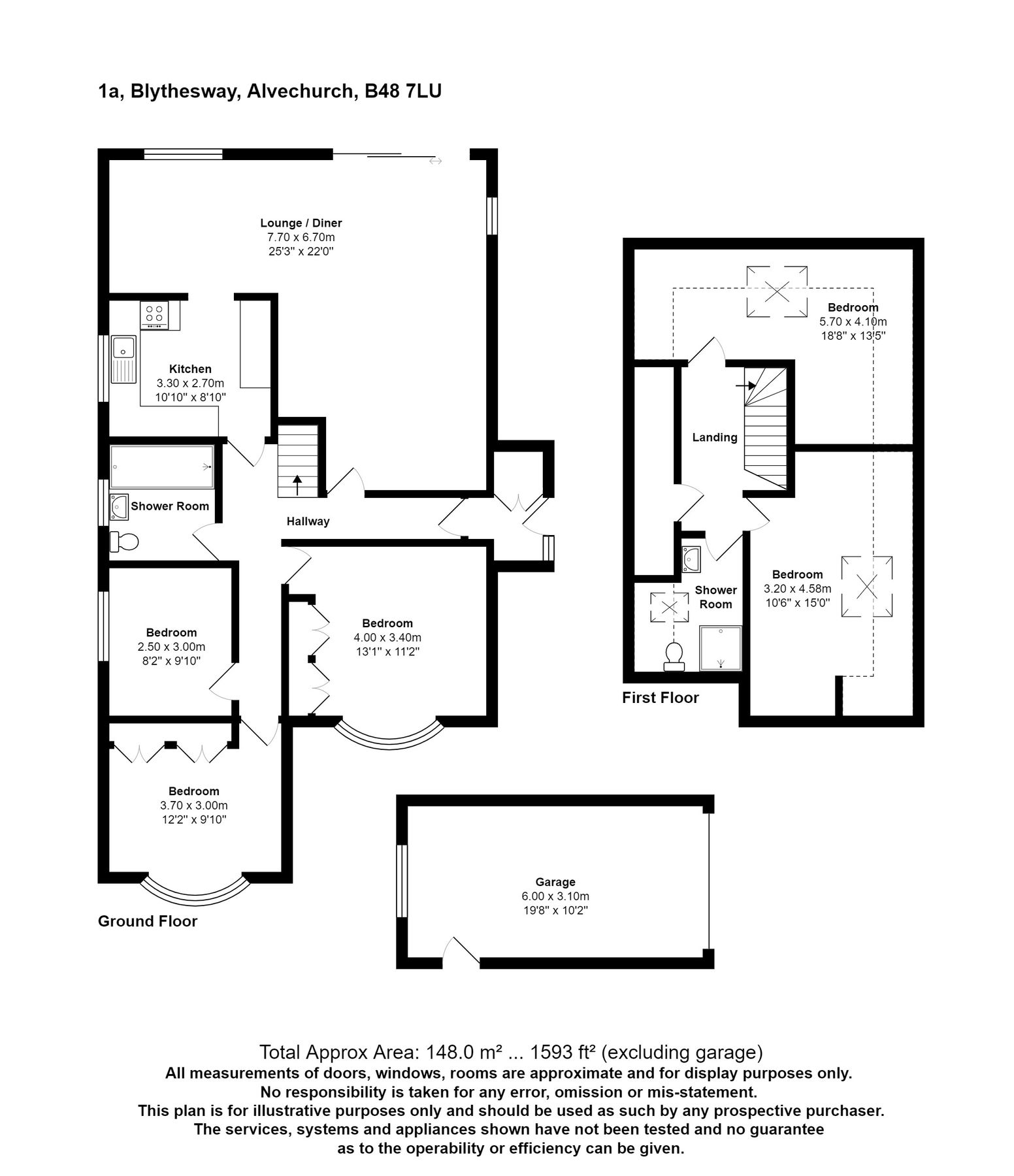5 bed bungalow for sale in Blythesway, Alvechurch, Birmingham