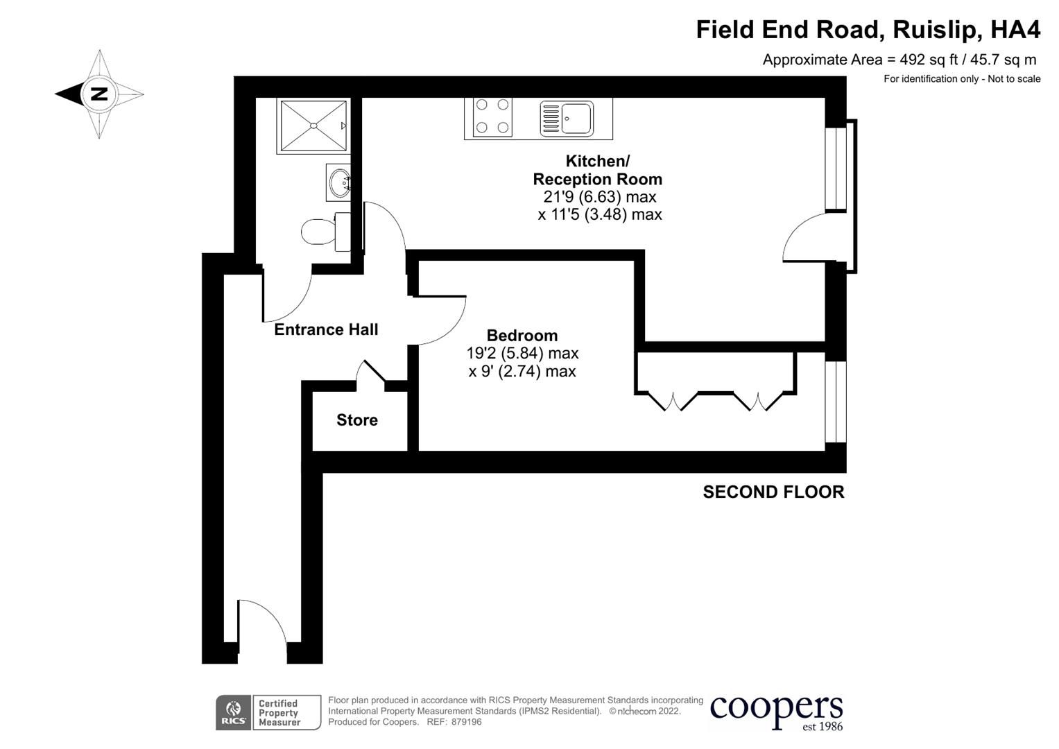 1 bed block of flats for sale in Solis, 260 Field End Road, Ruislip HA4