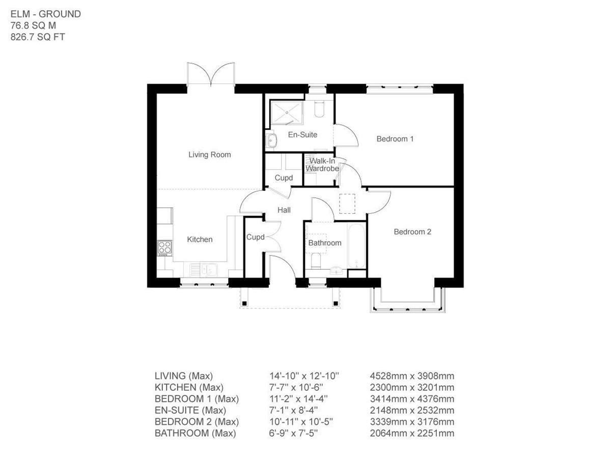 New home, 2 bed bungalow for sale in Upper Staithe Road, Stalham