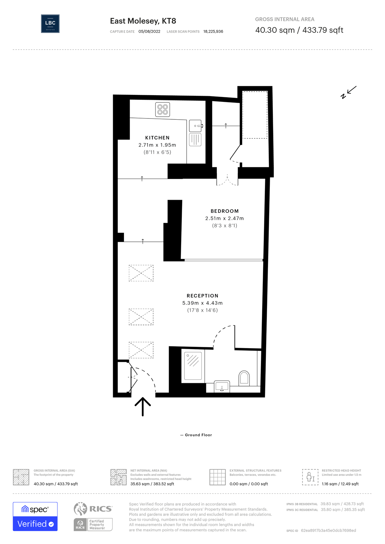 1 bed flat to rent in Bridge Road, East Molesey KT8 Zoopla