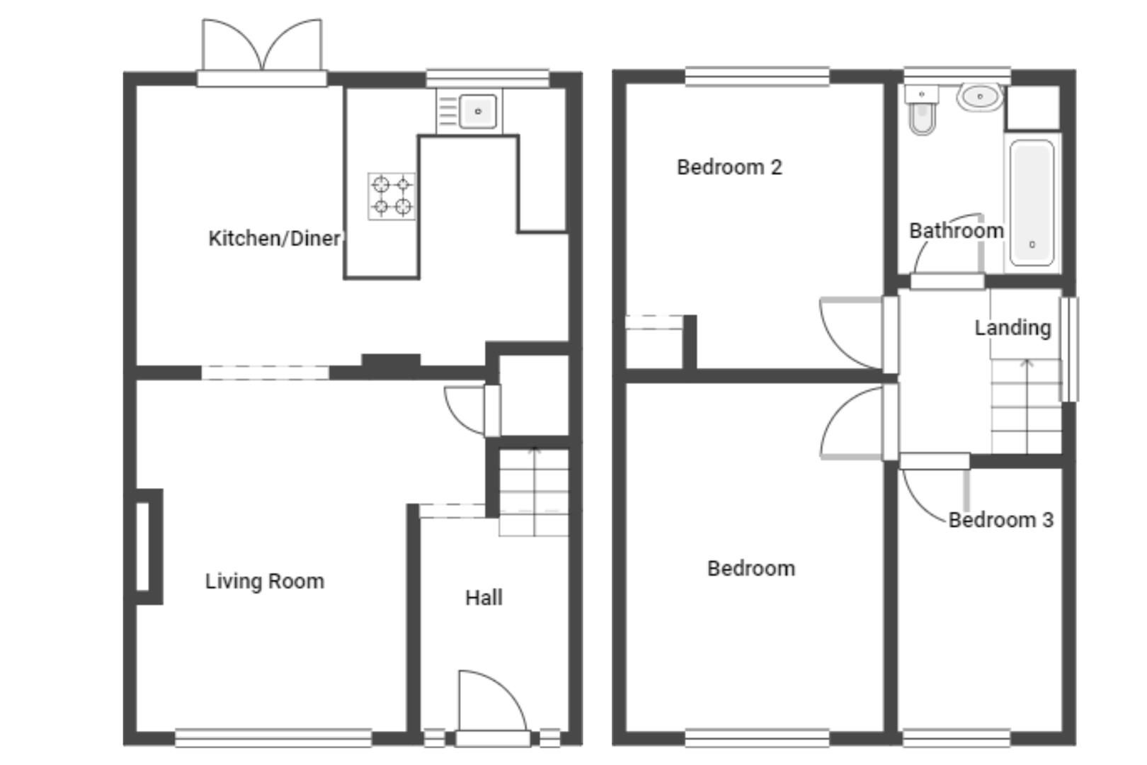 3 bed semidetached house for sale in Kennedy Drive, Stapleford