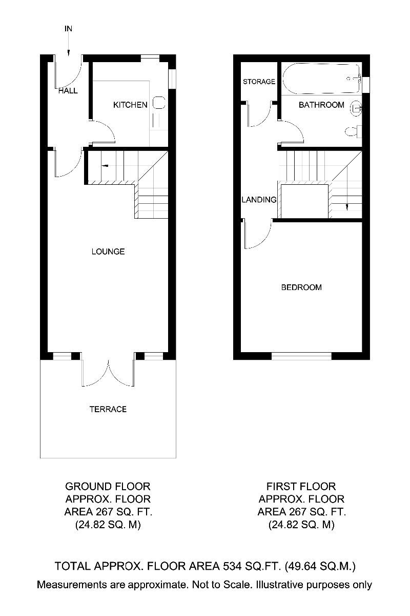 1 bed semidetached house for sale in South End Road, Hornchurch RM12