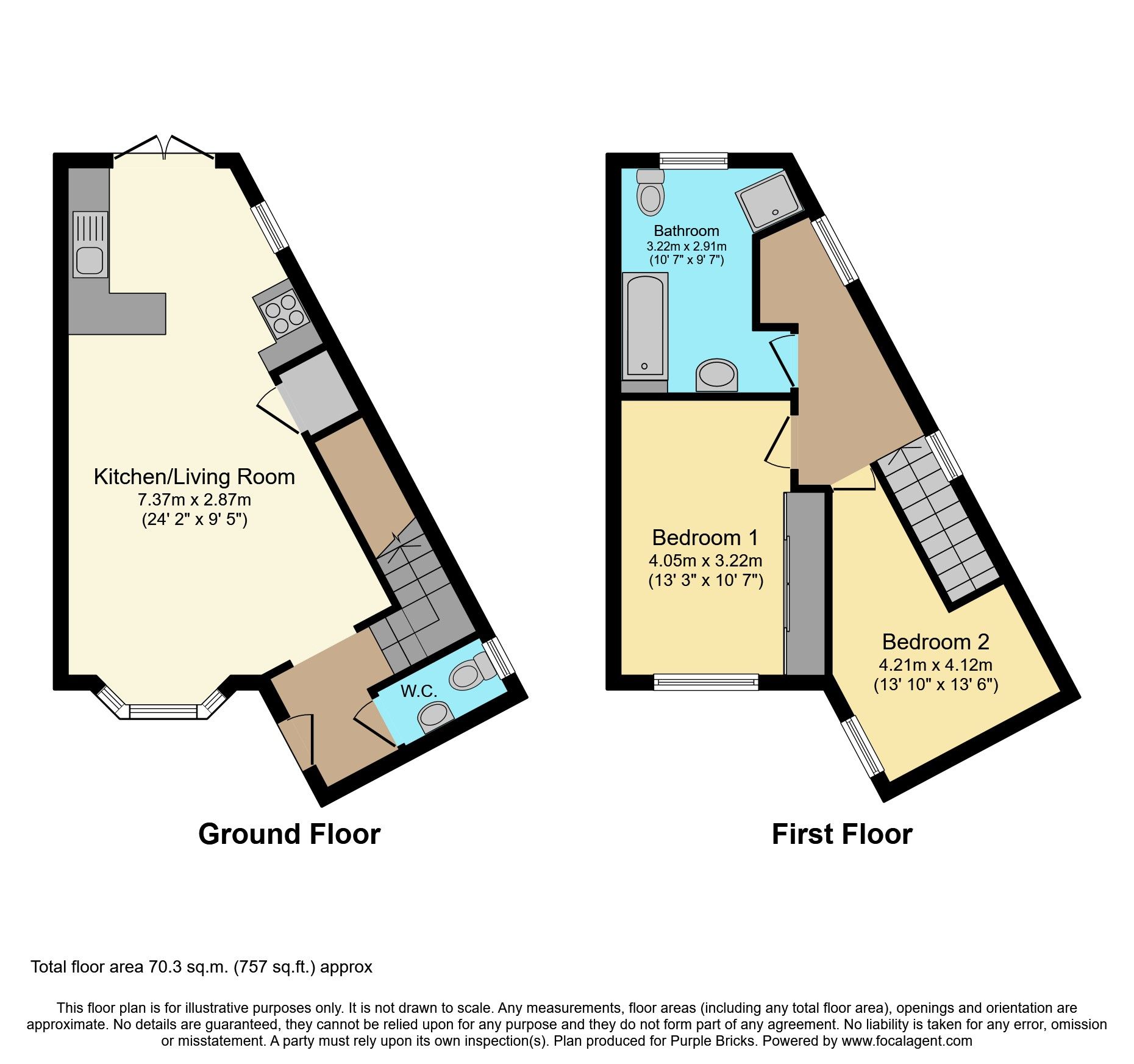 2 bed detached house for sale in Miles Road, Epsom KT19 Zoopla