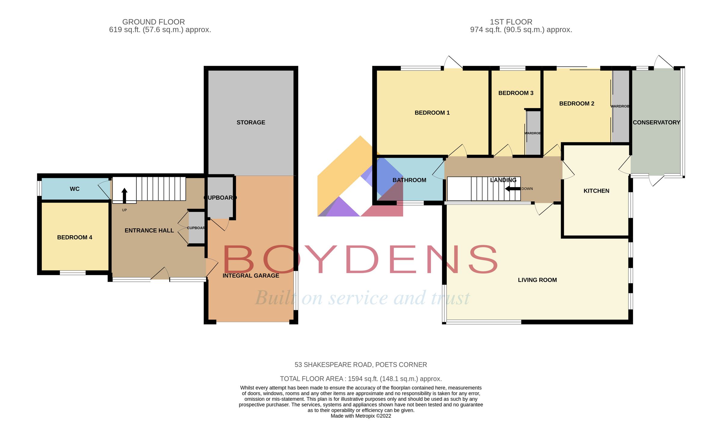 4 bed detached house for sale in Shakespeare Road, Colchester CO3 Zoopla