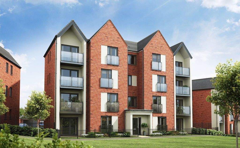 New home, 2 bed flat for sale in "Foxton" at Carters Lane, Kiln Farm
