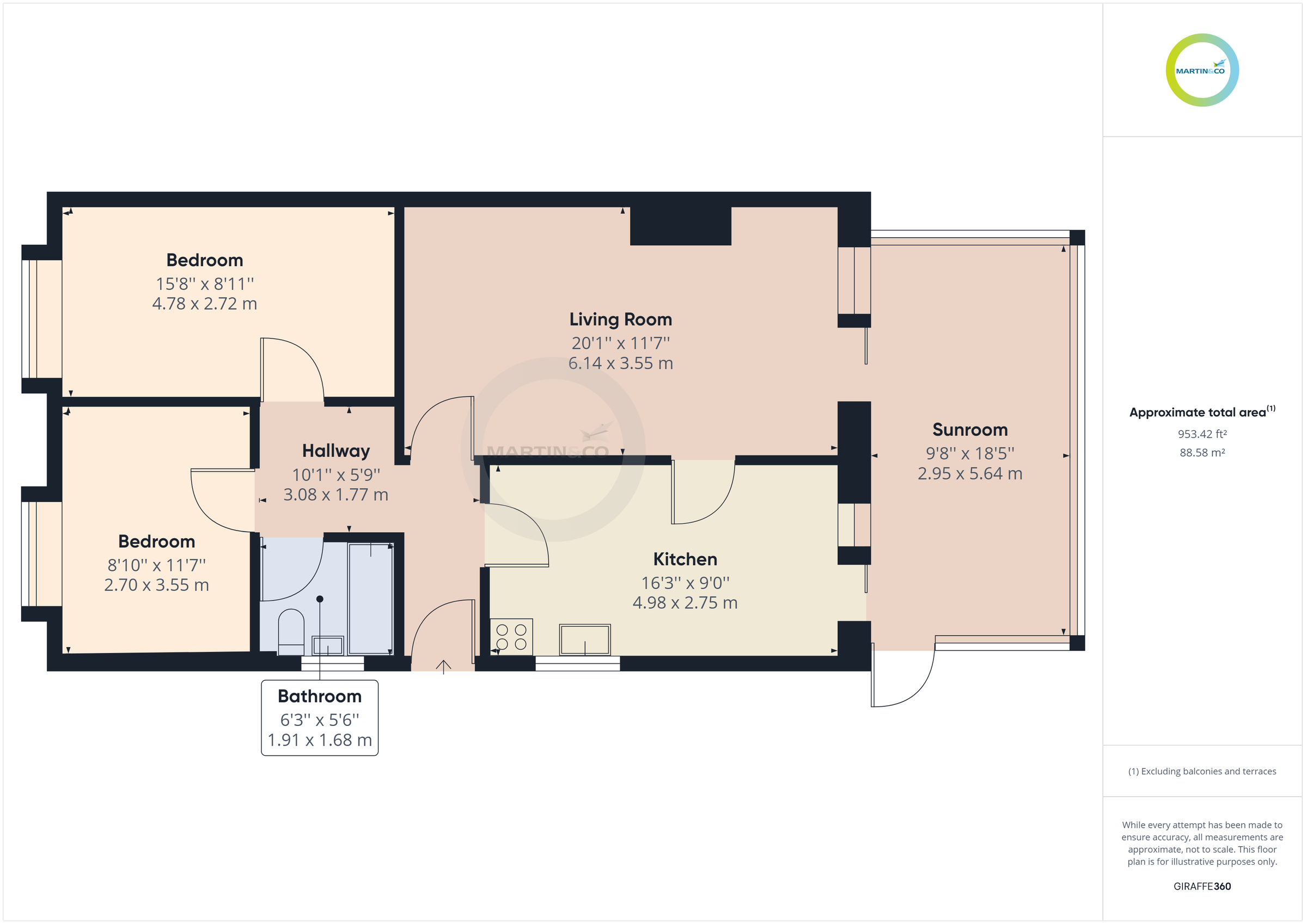 2 bed detached bungalow for sale in Church Lane, Featherstone