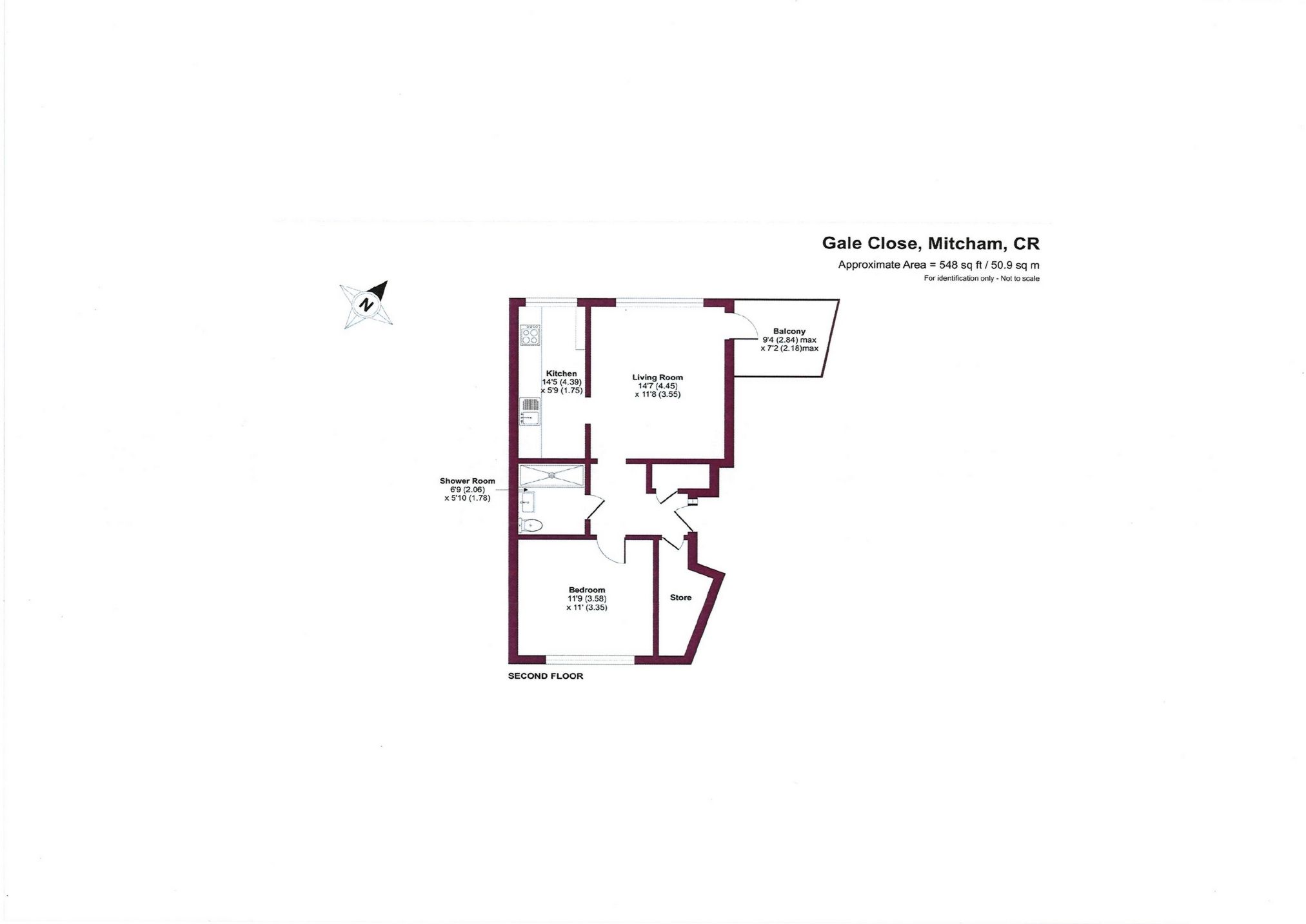 1 bed flat for sale in Gale Close, Mitcham CR4 Zoopla