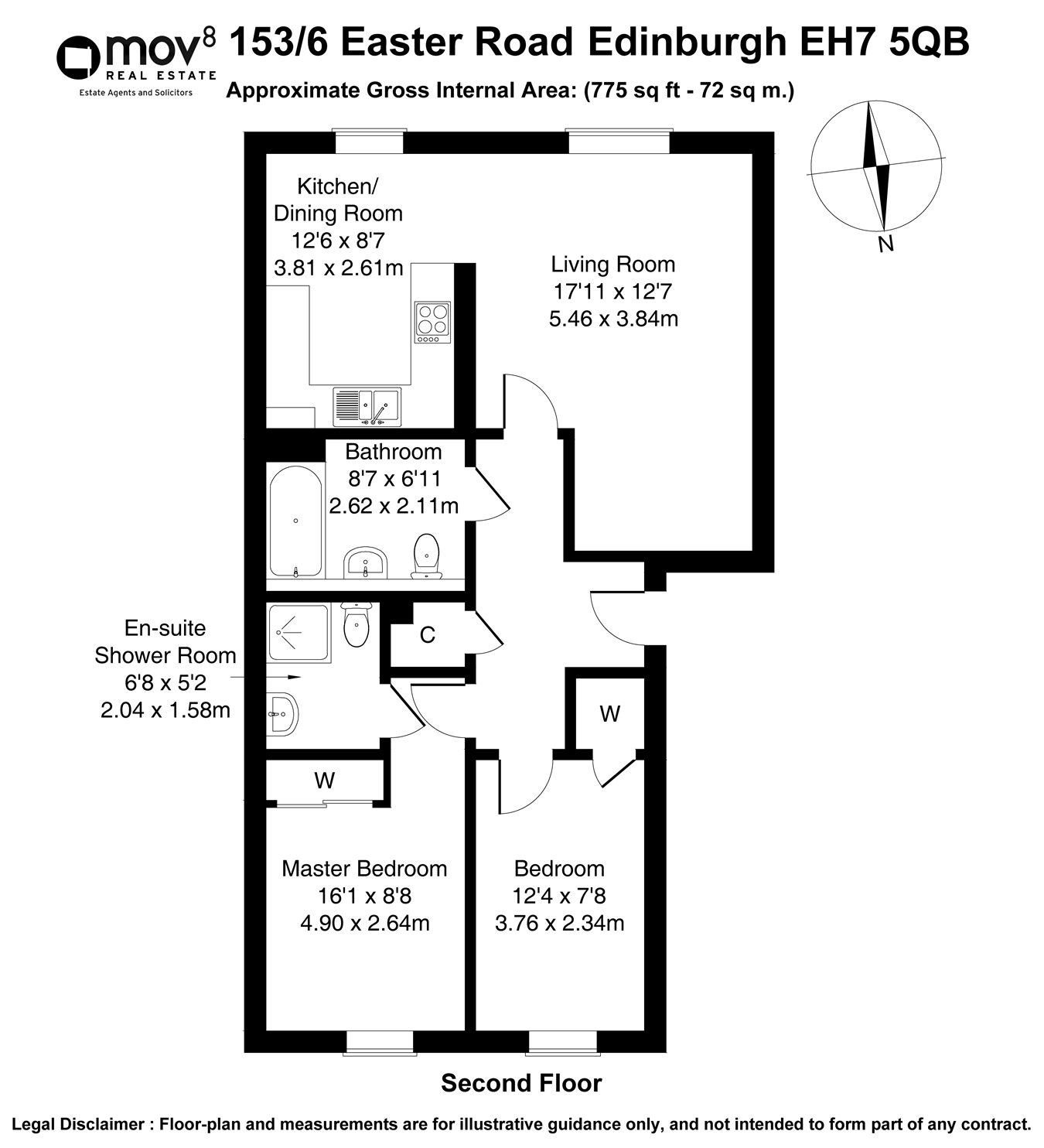 2 bed flat for sale in Easter Road, Easter Road, Edinburgh EH7 Zoopla