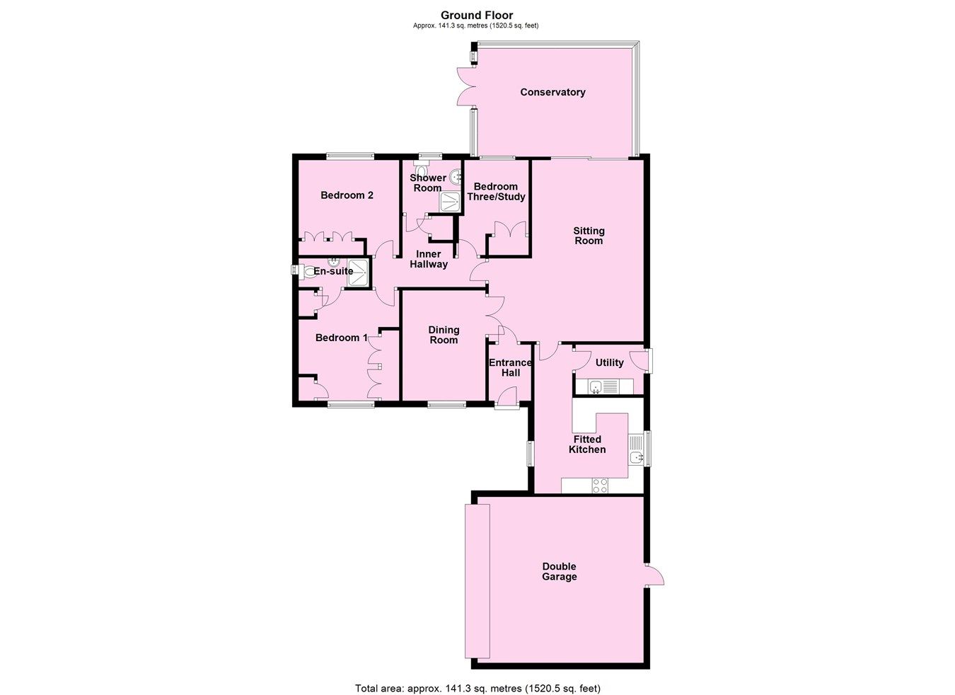 4 bed bungalow for sale in Willowbrook Close, Broughton Astley