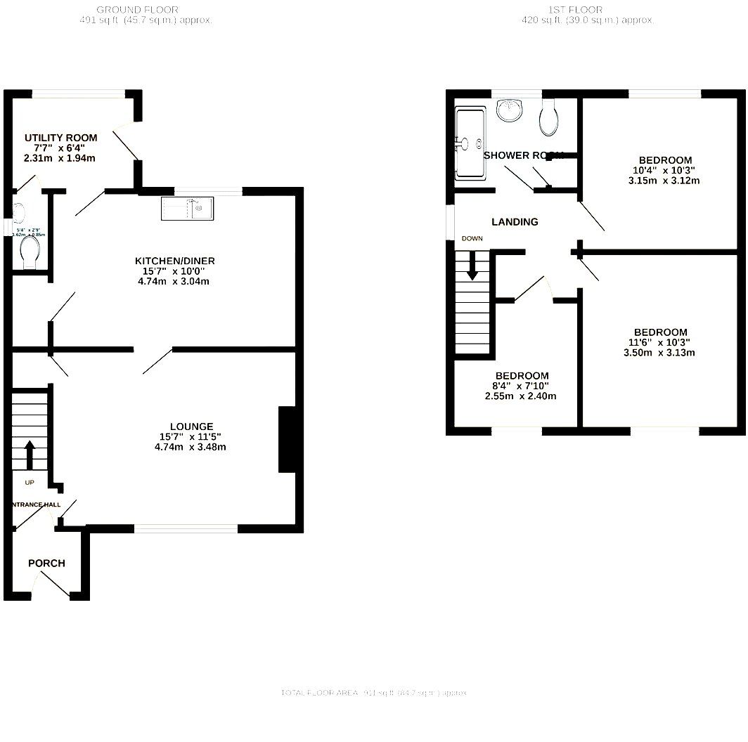 3 bed end terrace house for sale in Iron Mill Lane, Crayford, Dartford