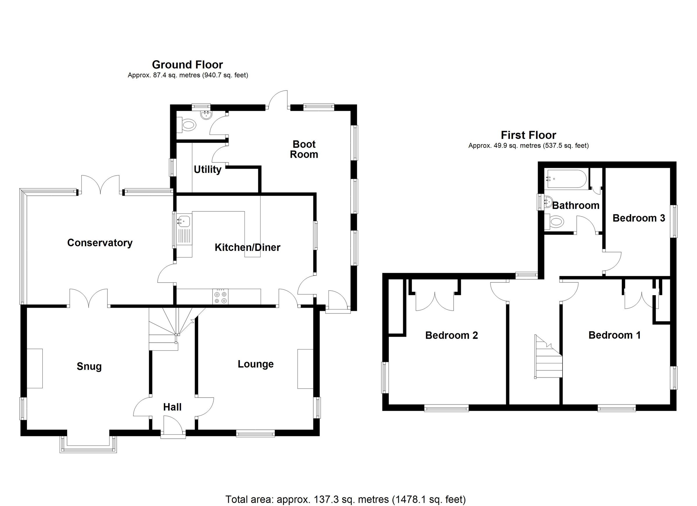 3 bed detached house for sale in Sleaford Road, Heckington, Sleaford