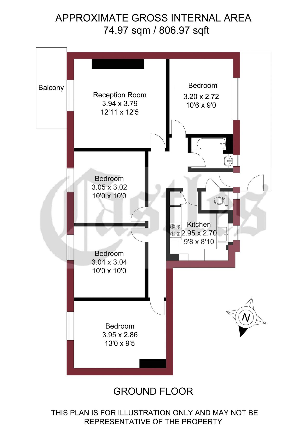 4 bed flat for sale in Sheppey House, Clarence Road, London E5 Zoopla