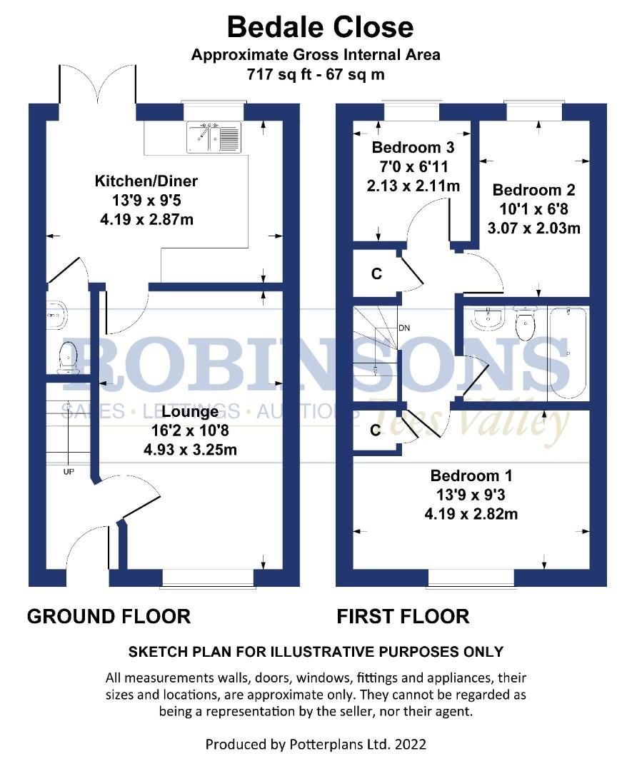 3 bed semidetached house to rent in Bedale Close, South Beach