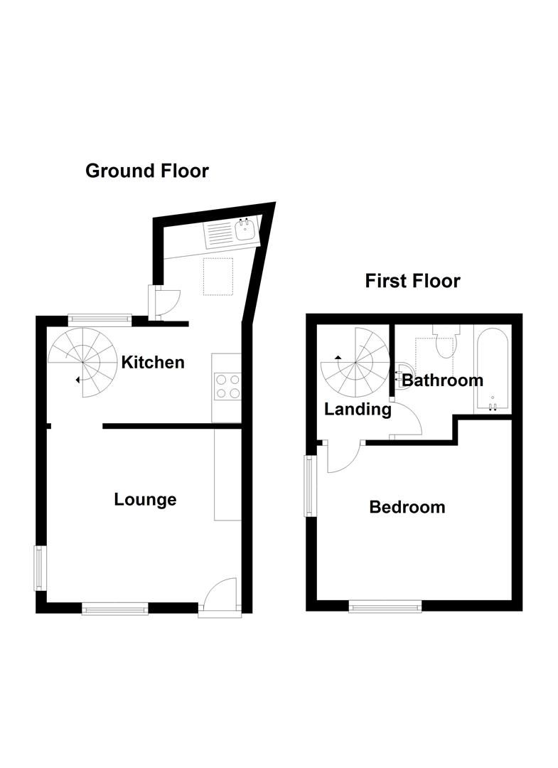 1 bed semidetached house for sale in Tenby Road, St Clears, Carmarthen