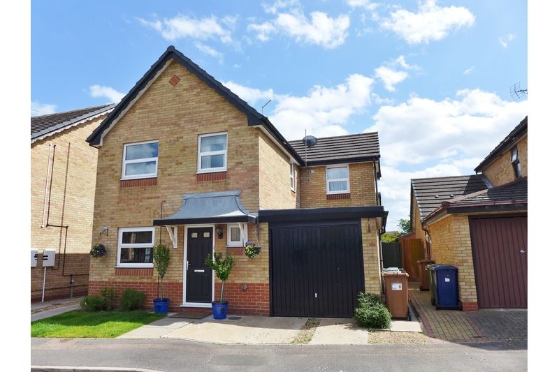 3 bed detached house for sale in Godwit Close, Whittlesey, Peterborough