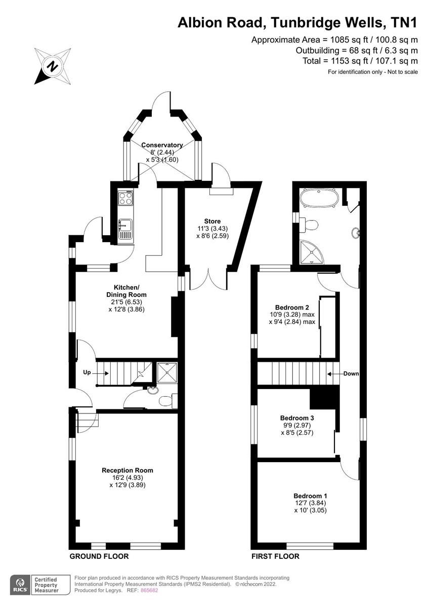 3 bed detached house for sale in Albion Road, Tunbridge Wells TN1 Zoopla