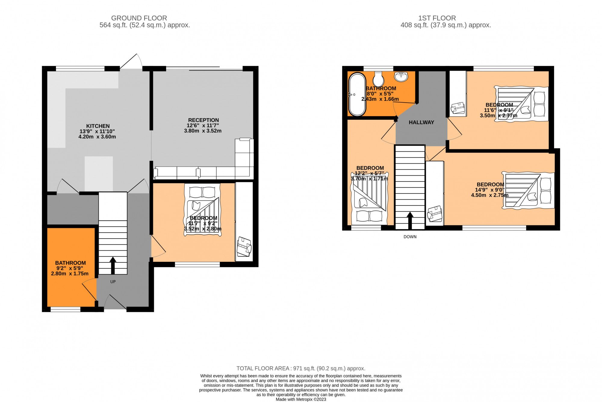 4 bed end terrace house for sale in Compton Crescent, Northolt, Greater
