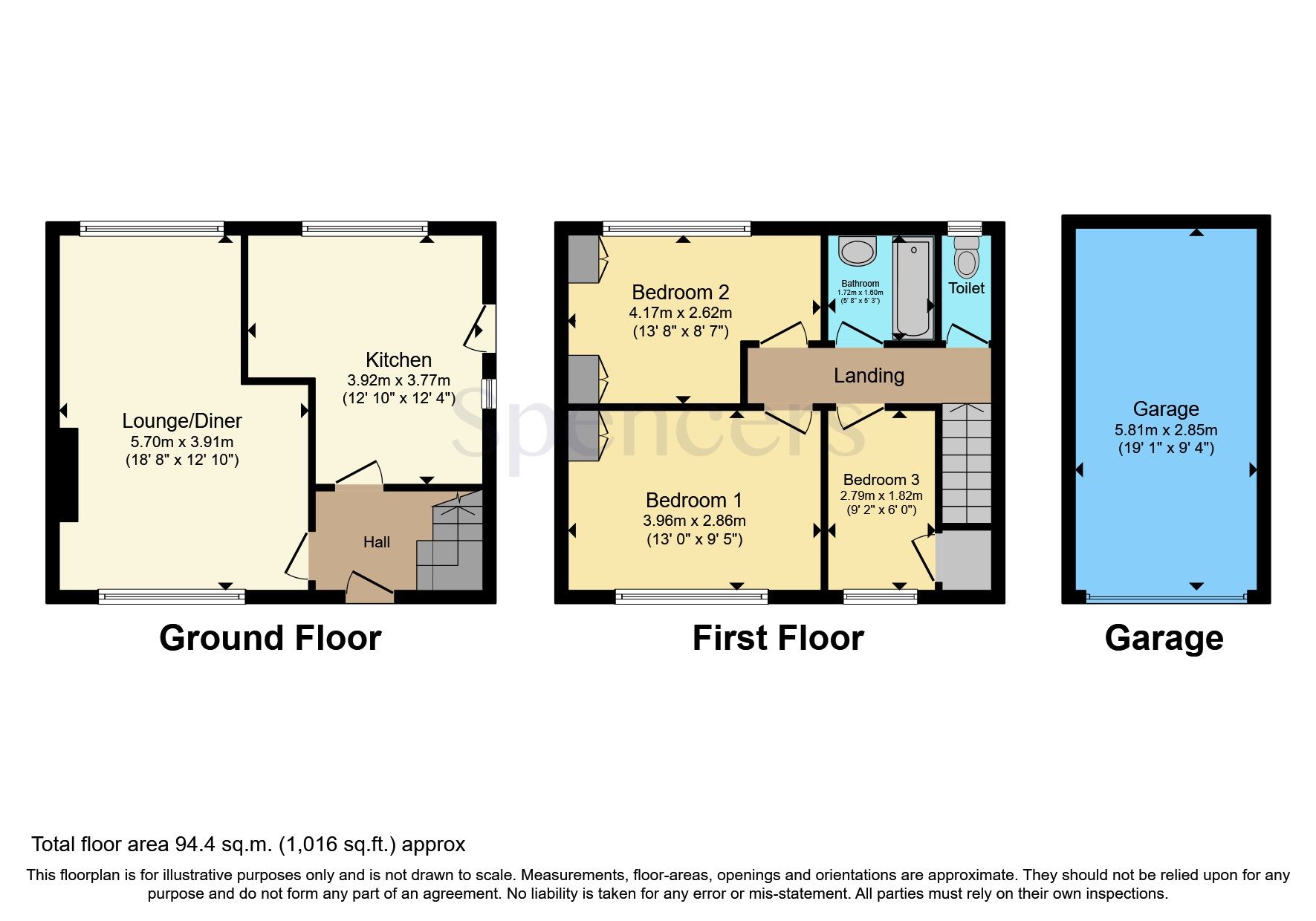 3 bed semidetached house for sale in Bramley Road, Birstall, Leicester