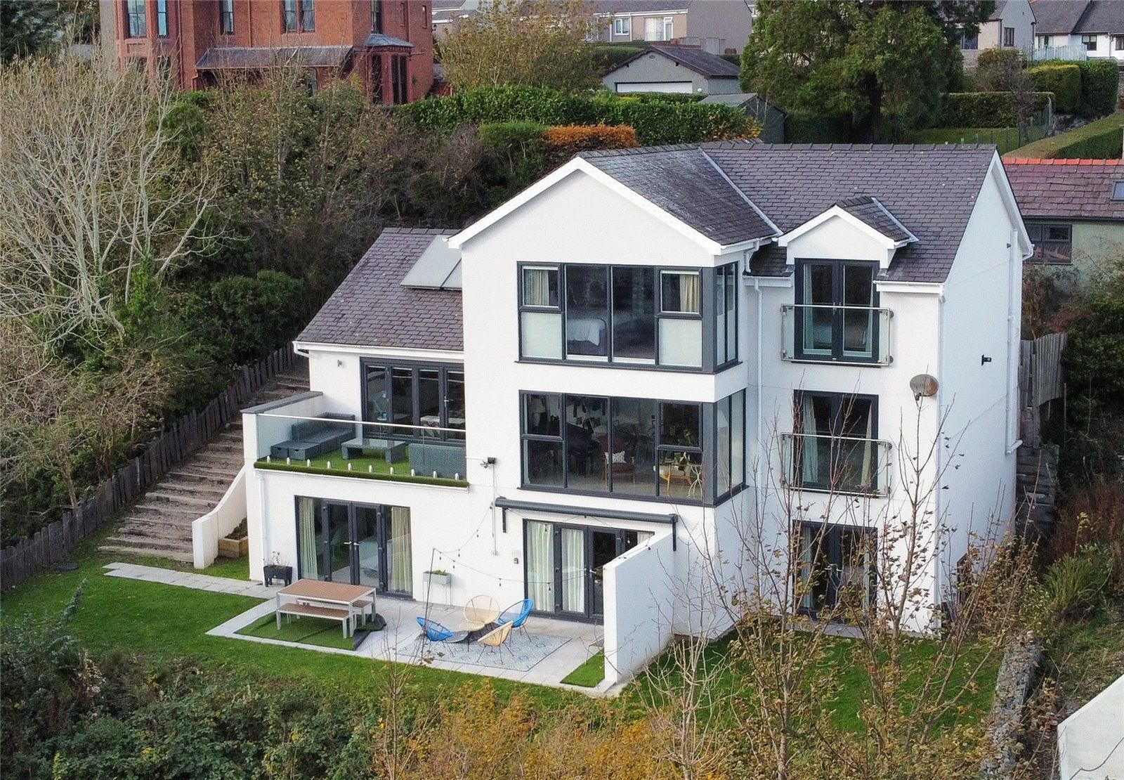 5 bed detached house for sale in Penrhos Road, Bangor, Gwynedd LL57