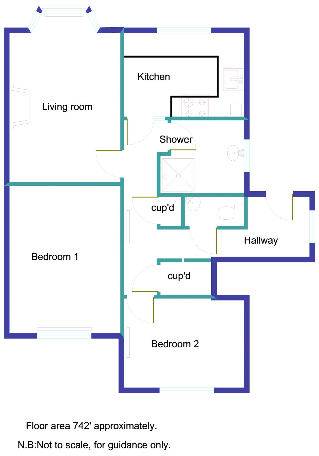2 bed flat to rent in Boxley Road, Penenden Heath, Maidstone ME14 Zoopla