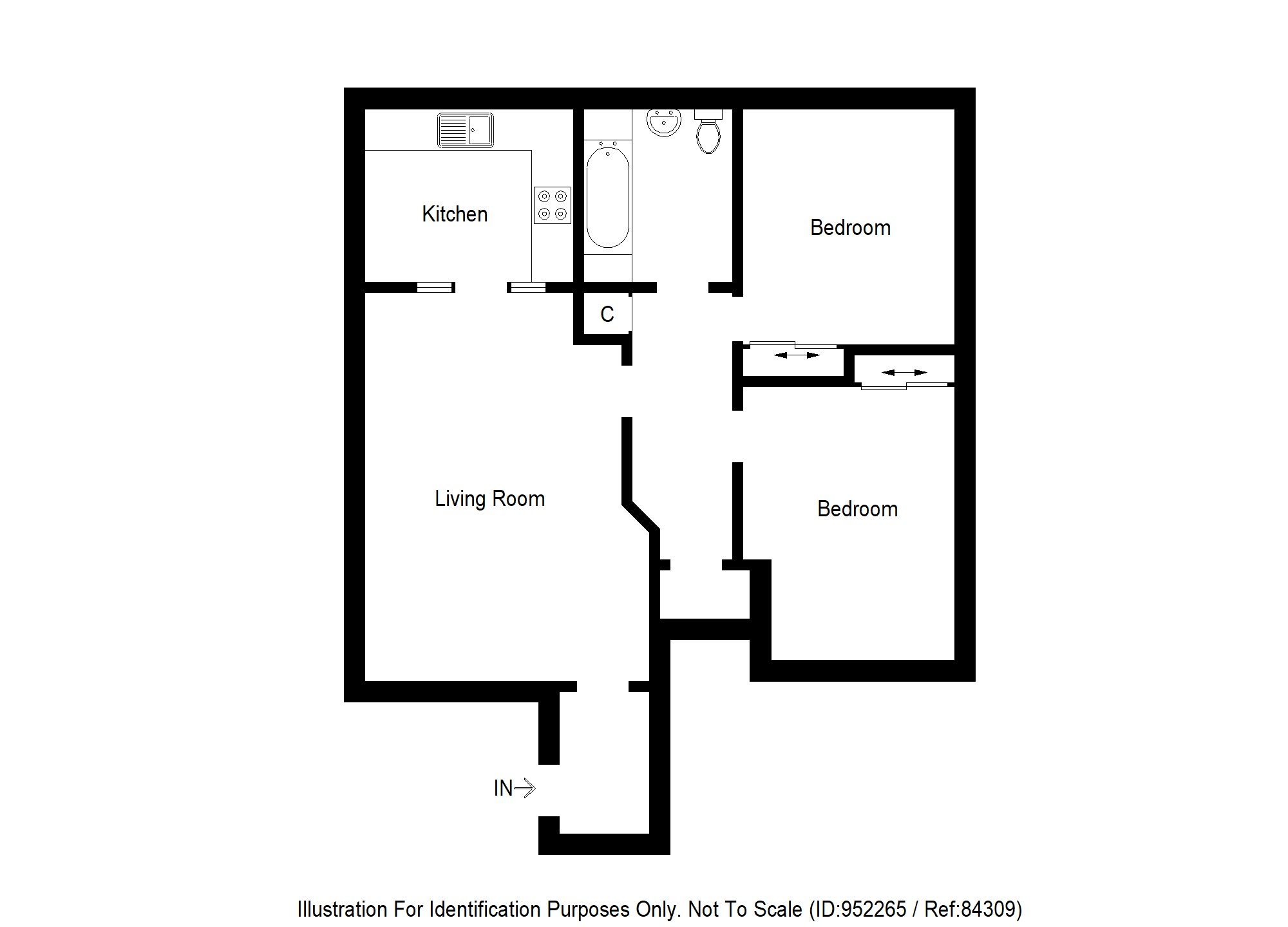 2 bed flat for sale in Broomhill Road, Muir Of Ord IV6 Zoopla