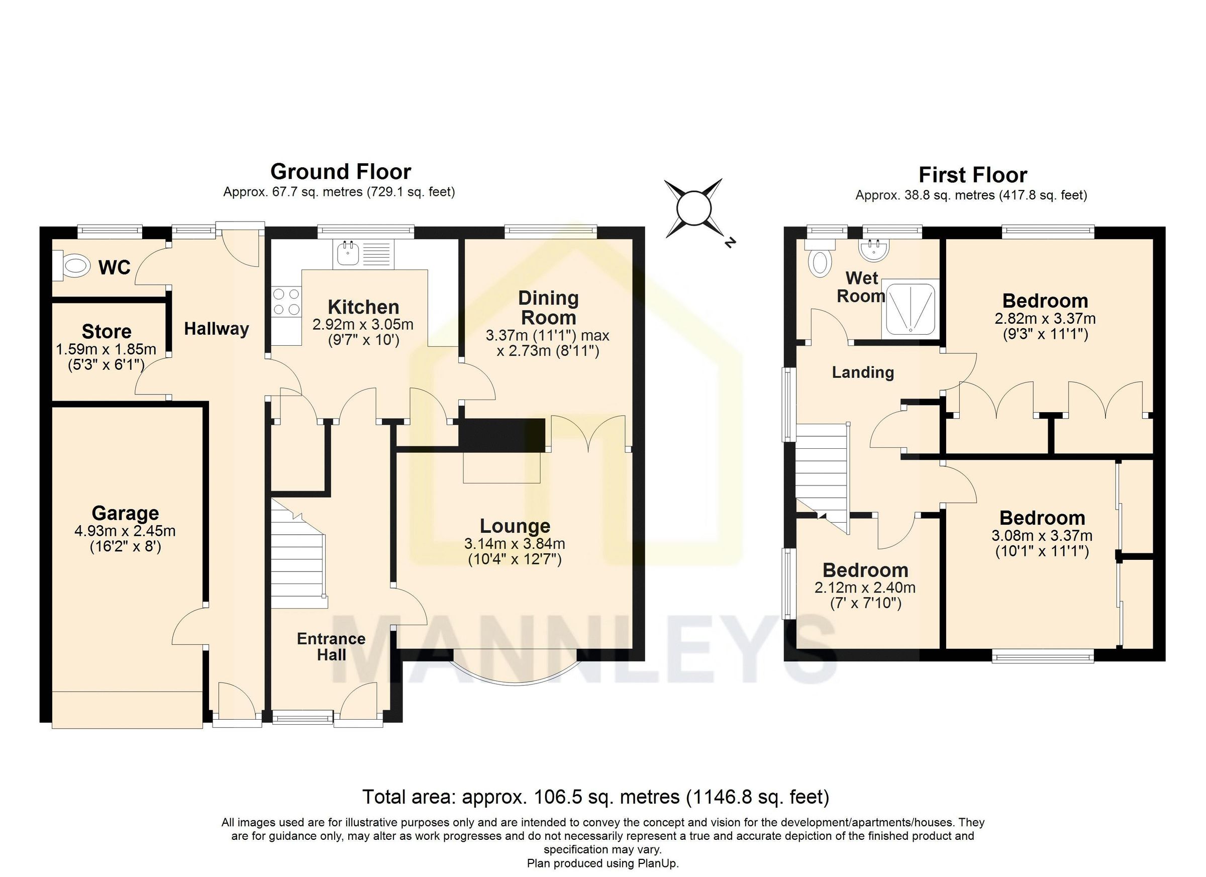 3 bed semidetached house for sale in Marton Drive, Wellington, Telford