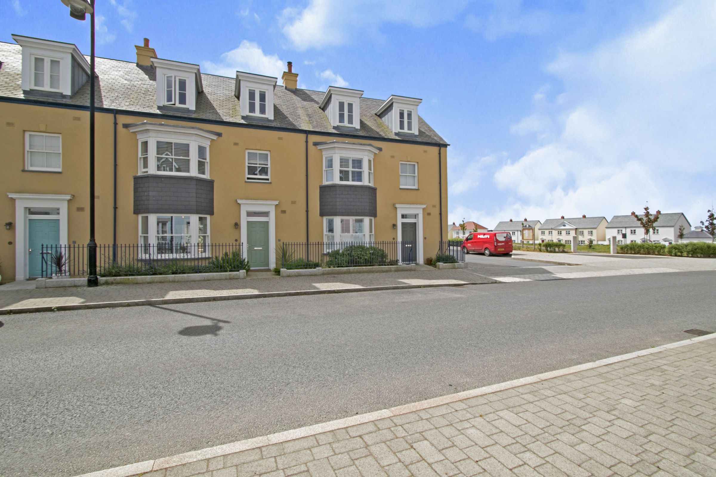 5 bed terraced house for sale in Stret Euther Penndragon, Nansledan