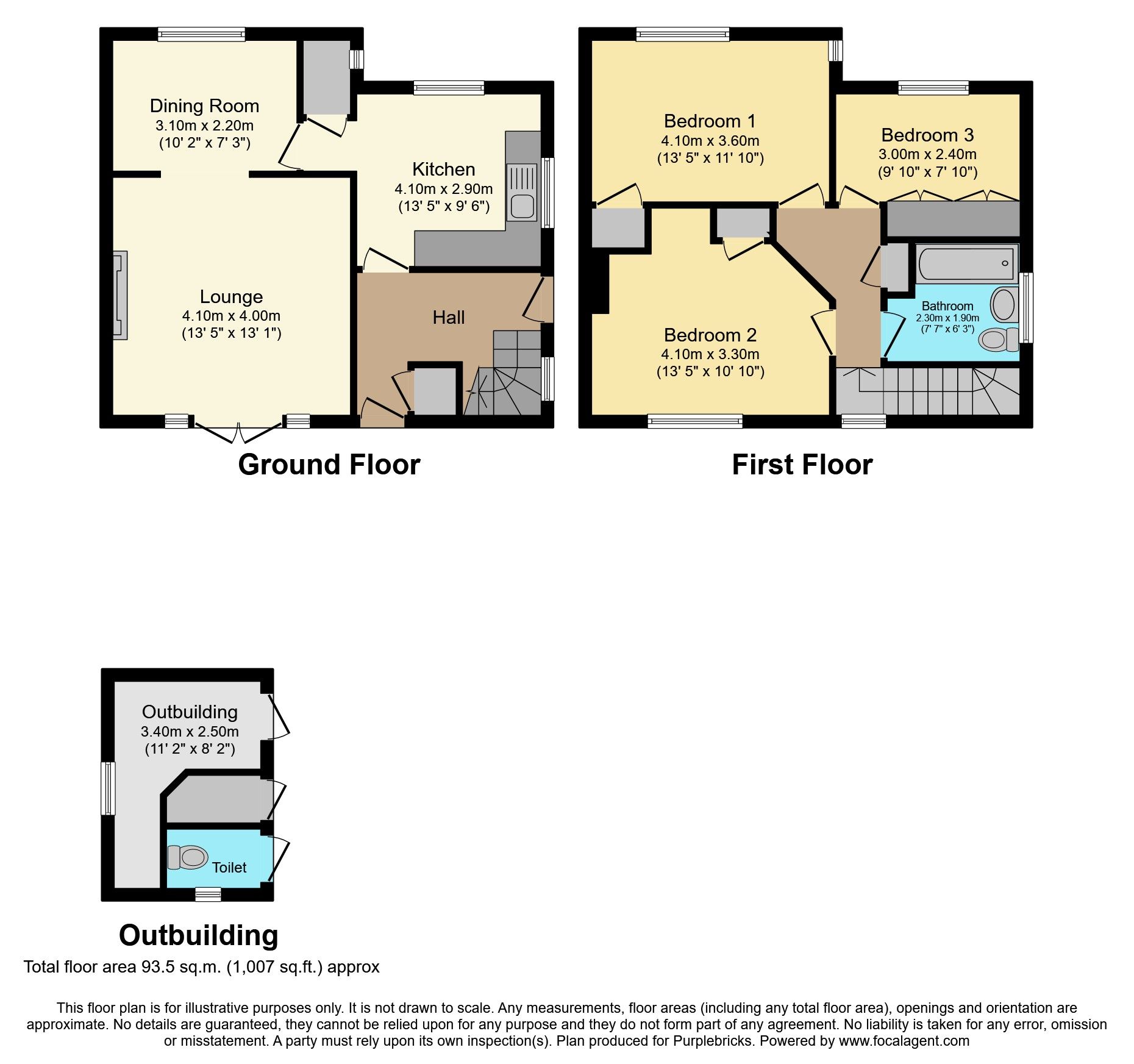 3 bed semidetached house for sale in Beecroft Way, Dunstable LU6 Zoopla