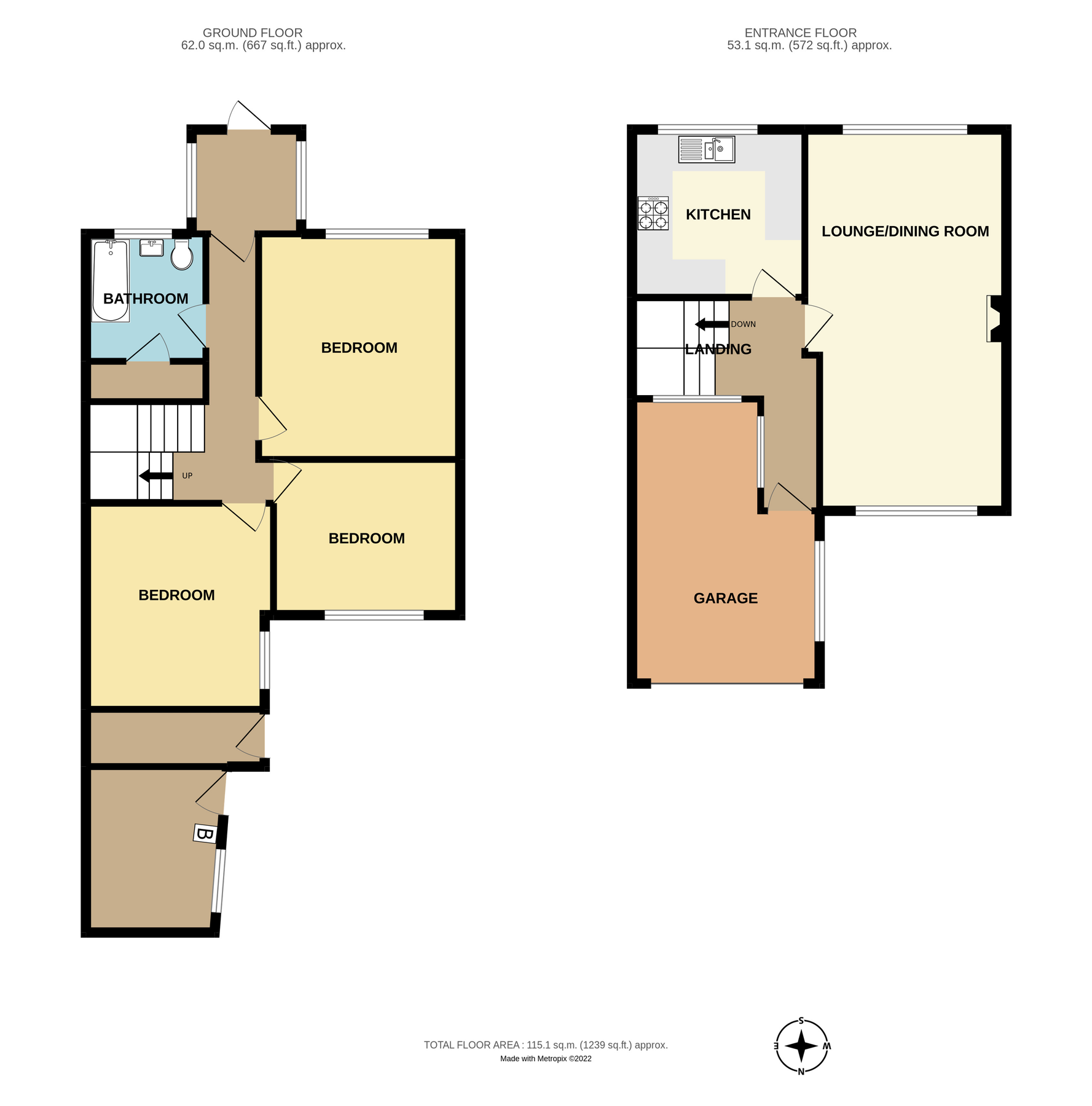 3 bed semidetached house for sale in Bidwell Brook Drive, Broadsands