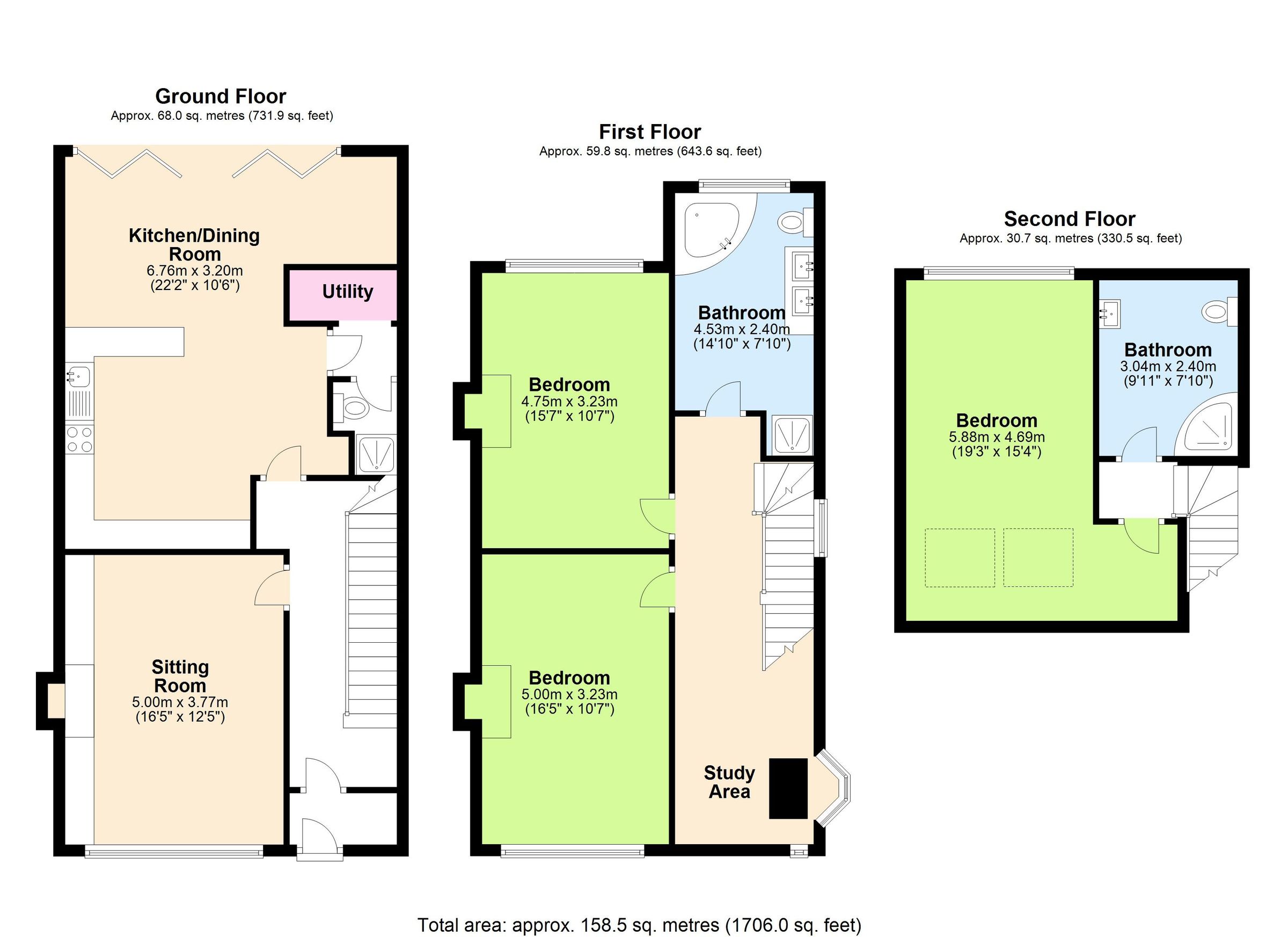 3 bed semidetached house for sale in Village Way, Beckenham BR3 Zoopla
