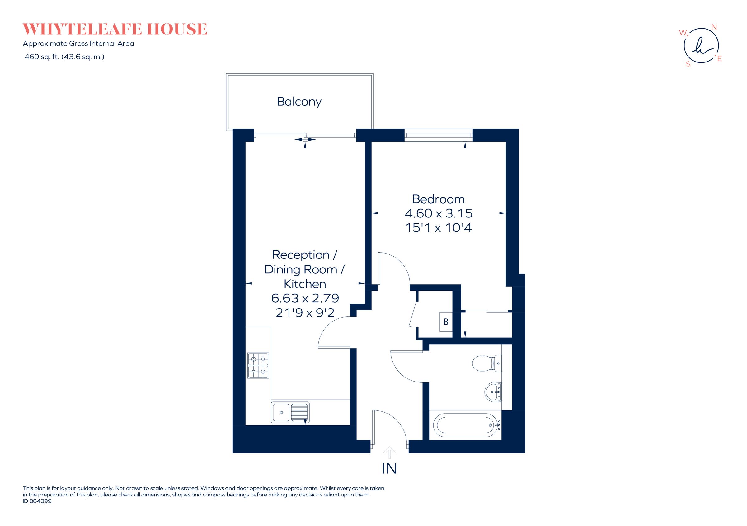 1 bed flat to rent in Whyteleafe House, Whyteleafe CR3 Zoopla