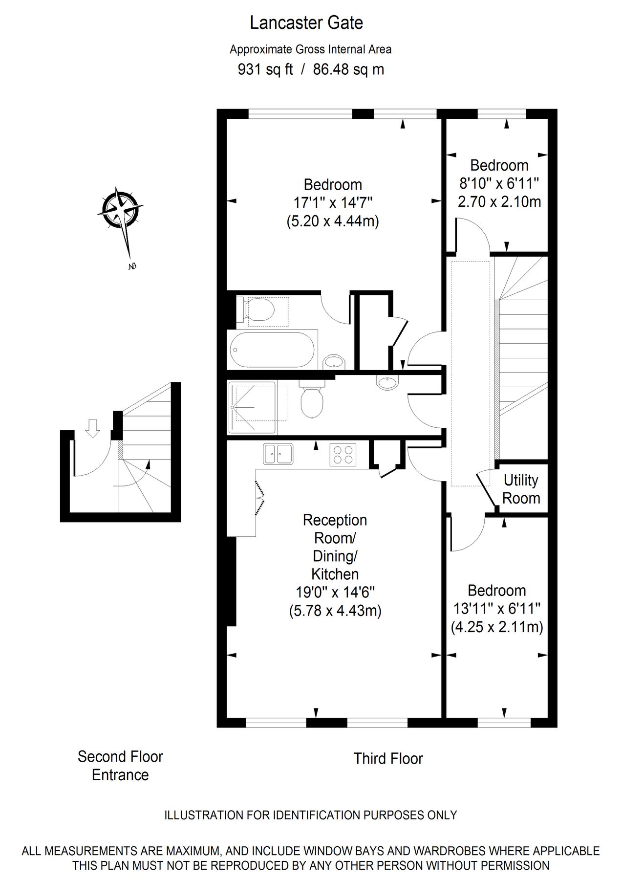 3 bed flat to rent in Lancaster Gate, London W2 Zoopla
