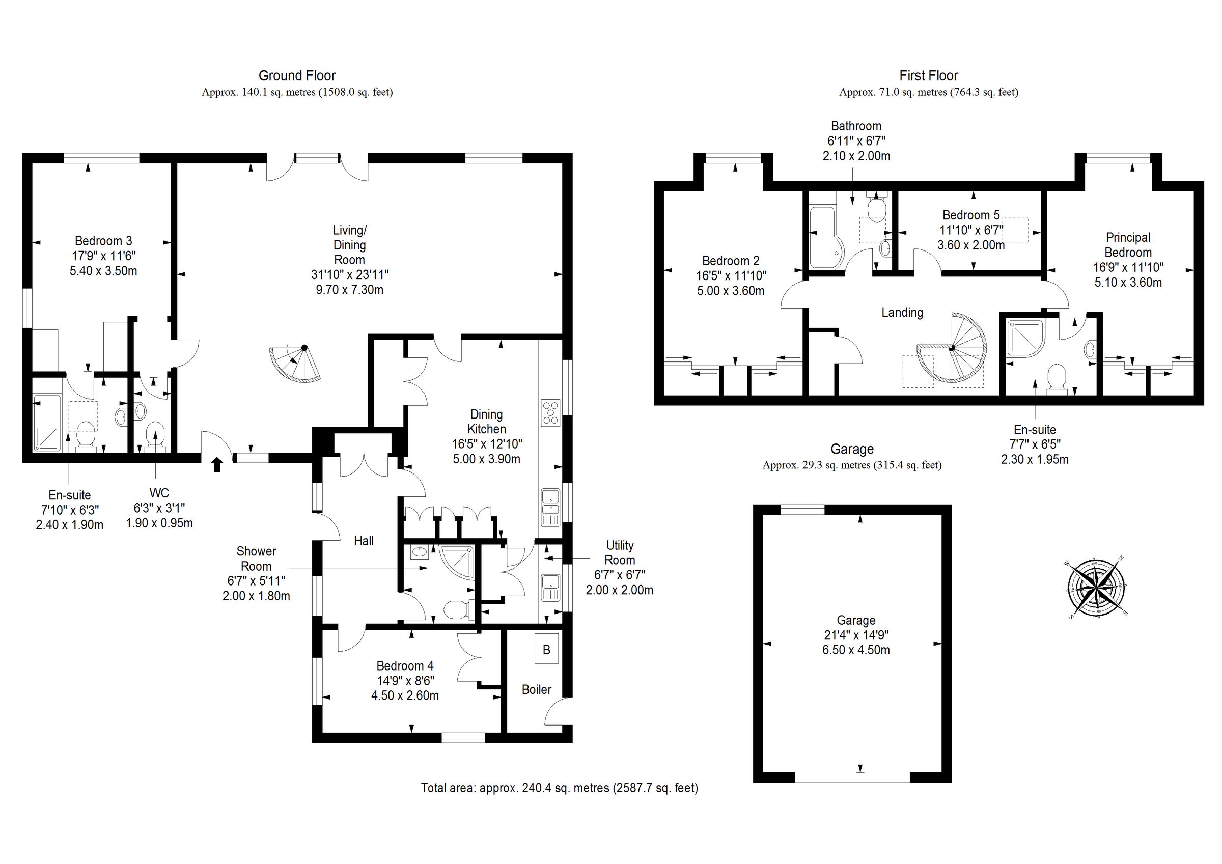 5 bed detached house for sale in 51 Dunbar Road, Haddington EH41 Zoopla