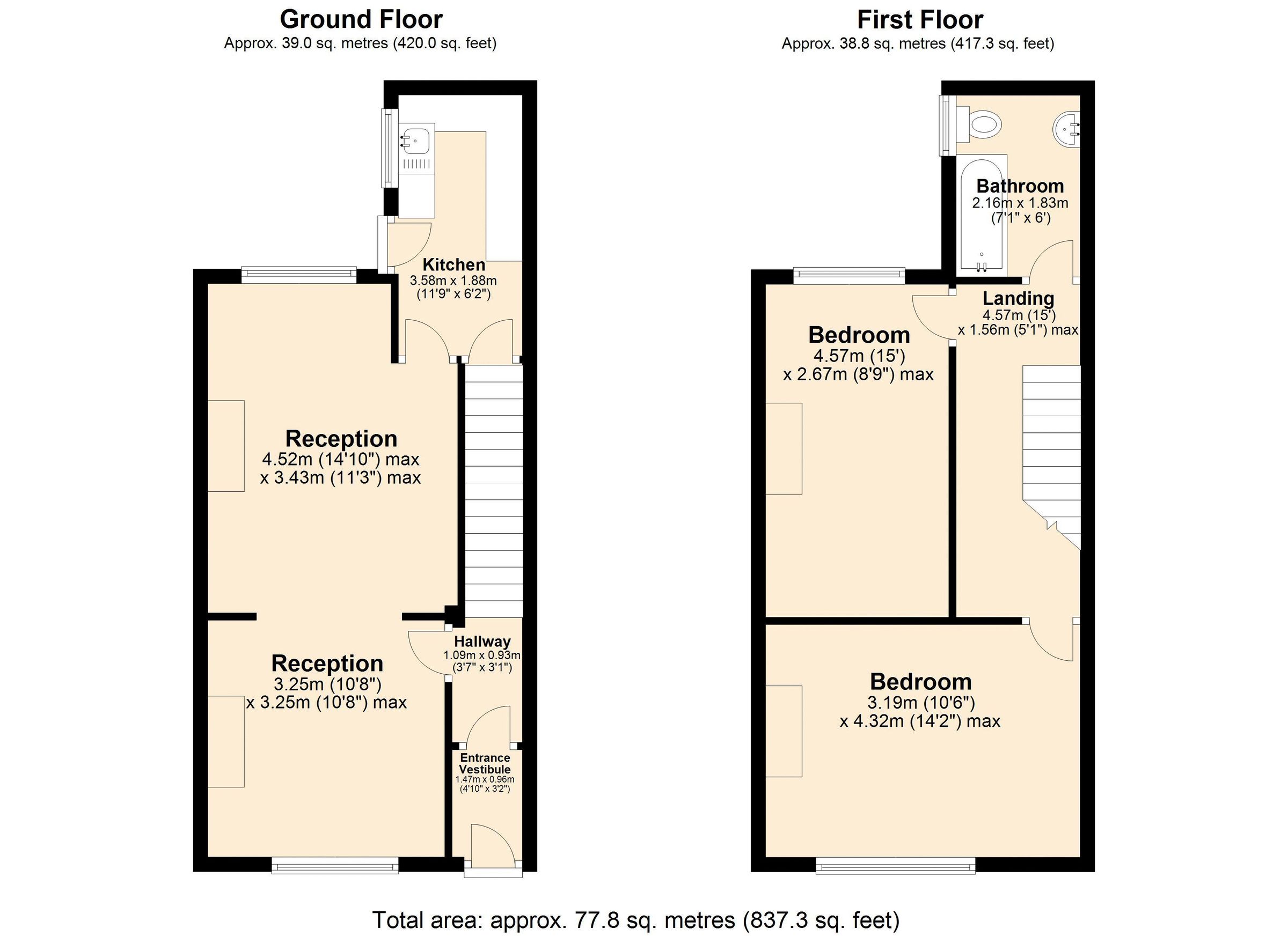 2 bed terraced house for sale in Springfield Street, Darwen BB3 Zoopla