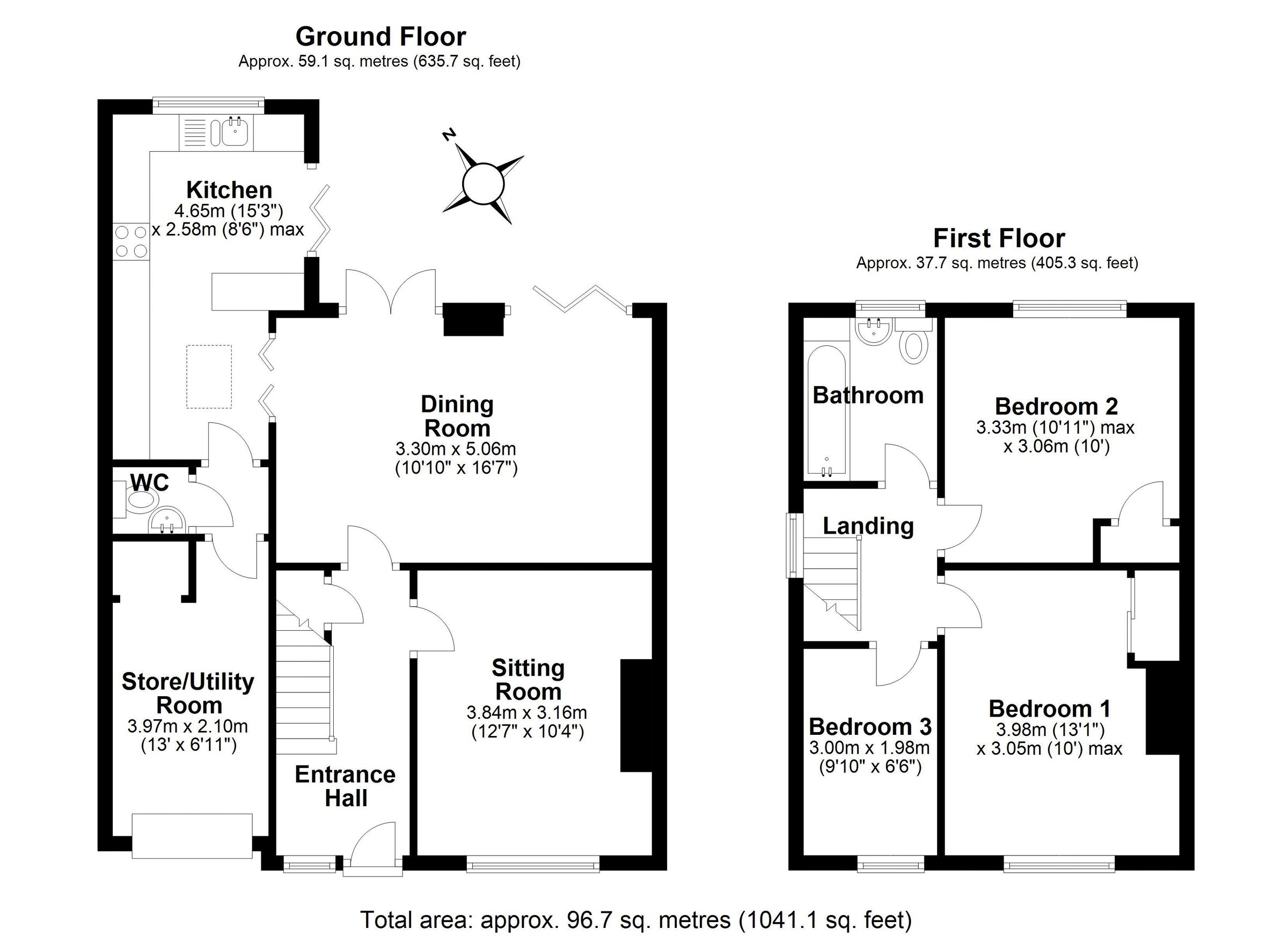 3 bed semidetached house for sale in Rivermead Road, St. Leonards