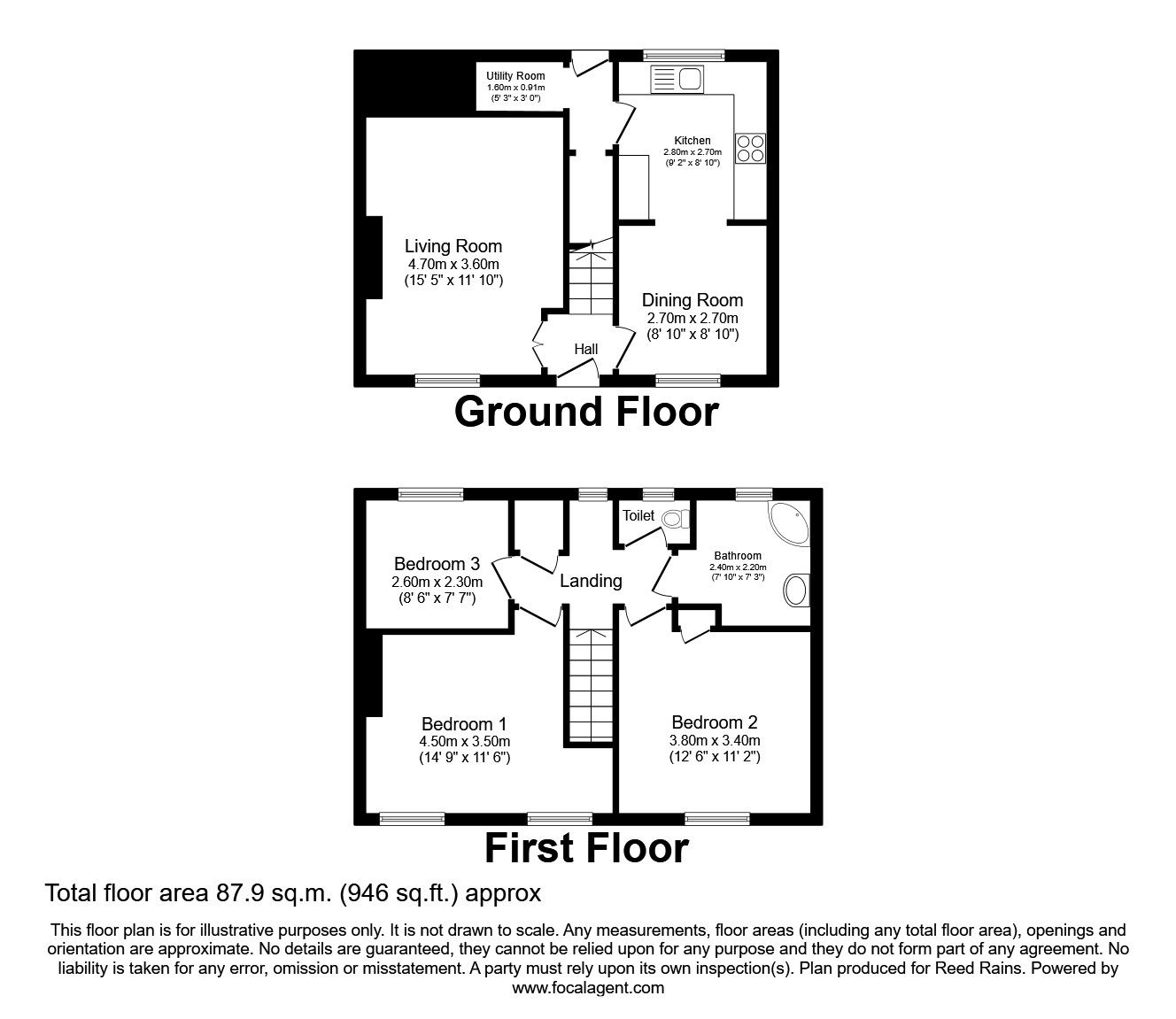 3 bed terraced house for sale in Firs Road, Sale, Greater Manchester M33 Zoopla