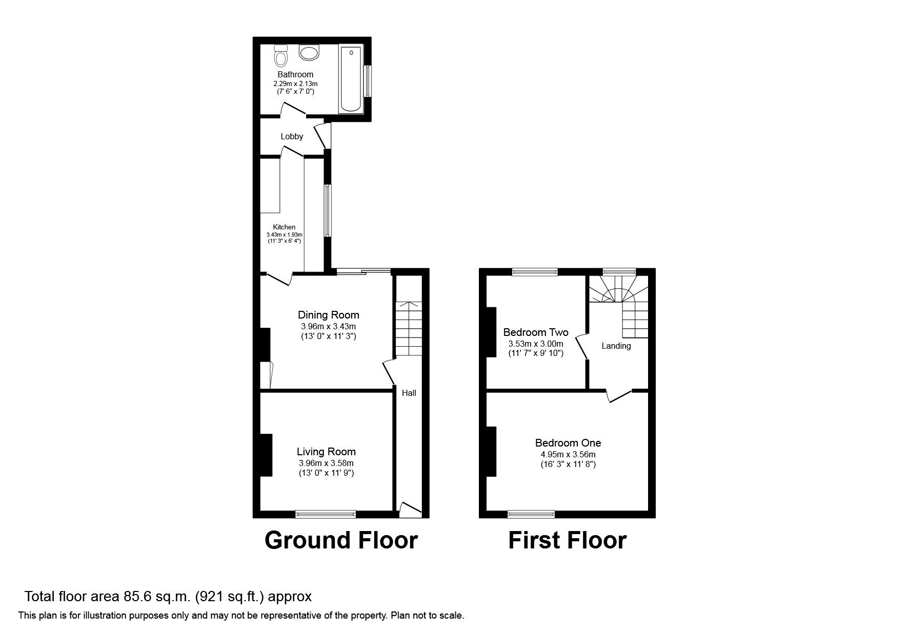 2 bed terraced house for sale in Birch Street, Jarrow NE32 Zoopla