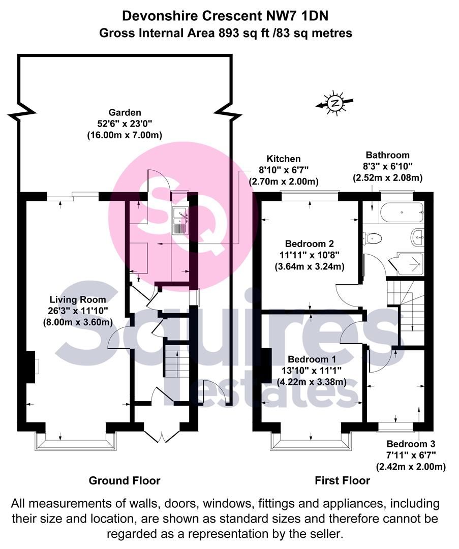 3 bed semidetached house for sale in Devonshire Crescent, London NW7