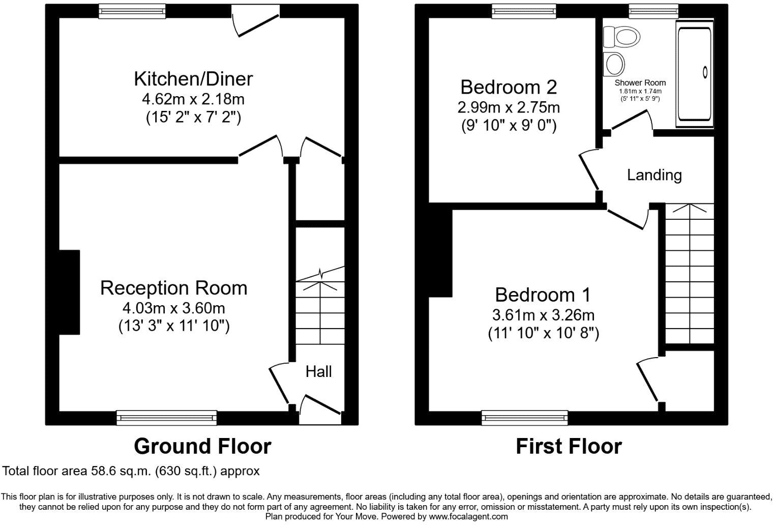 2 bed terraced house for sale in Willow Road, Dartford, Kent DA1 Zoopla