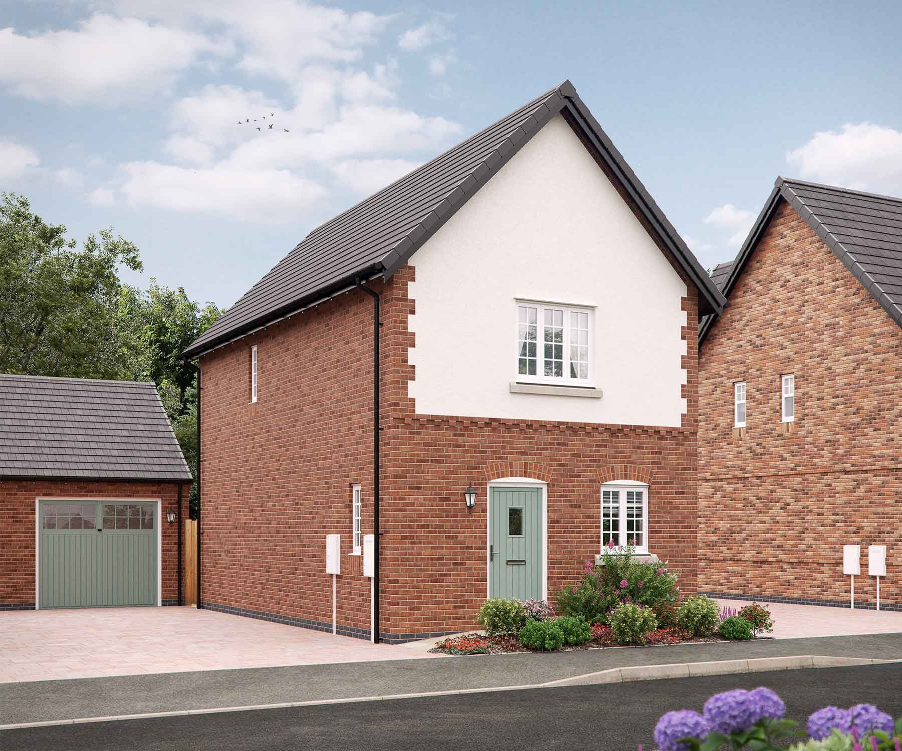 New home, 3 bed detached house for sale in Larkhill Close, Swanwick