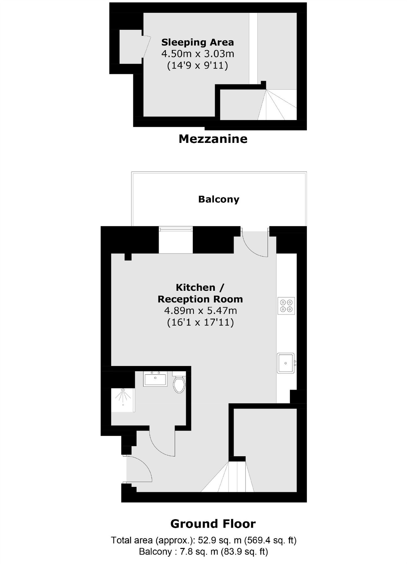 1 bed flat for sale in Goldsmiths Row, London E2 Zoopla